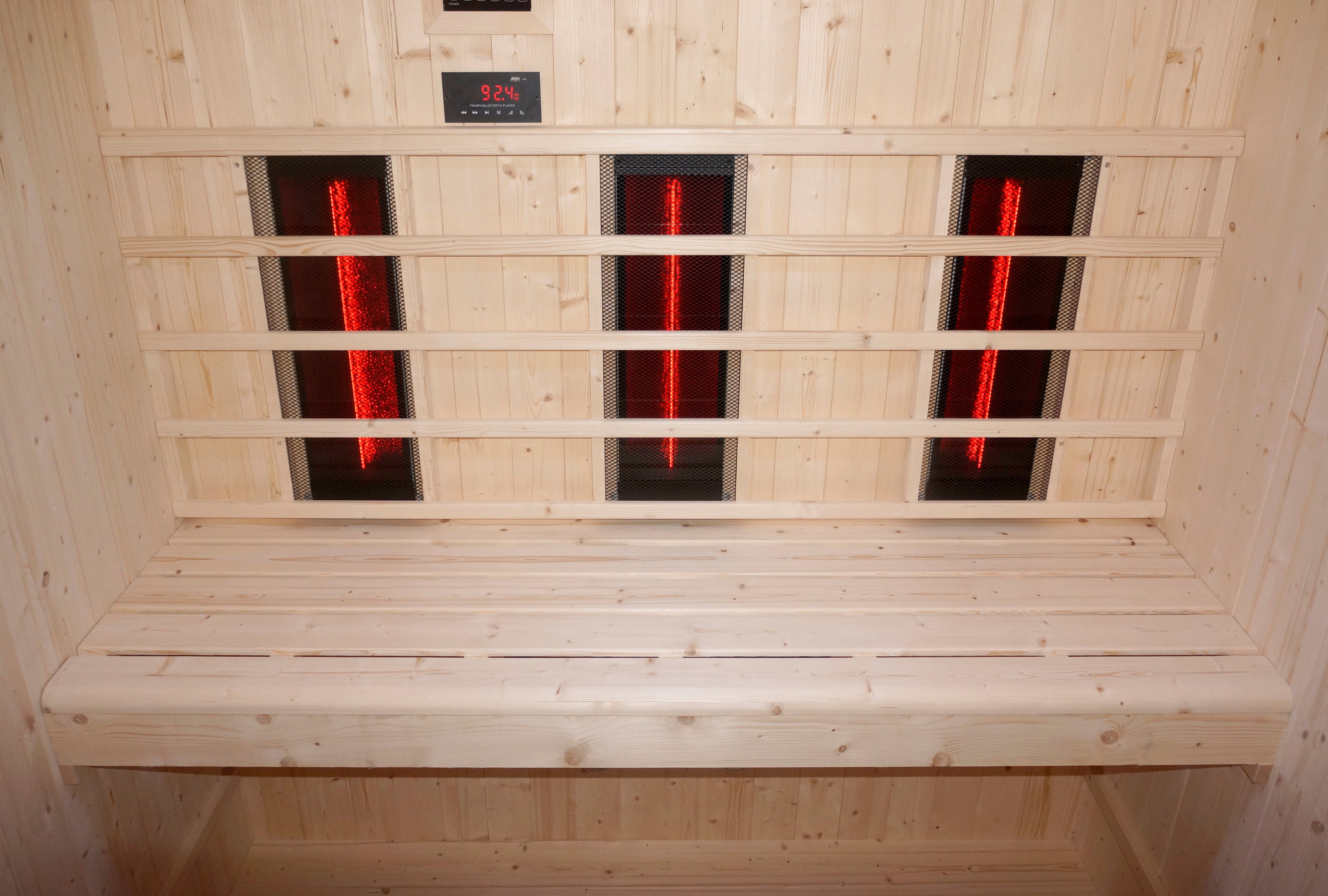 Outdoor Kombination Sauna und Infrarotkabine LAHTI