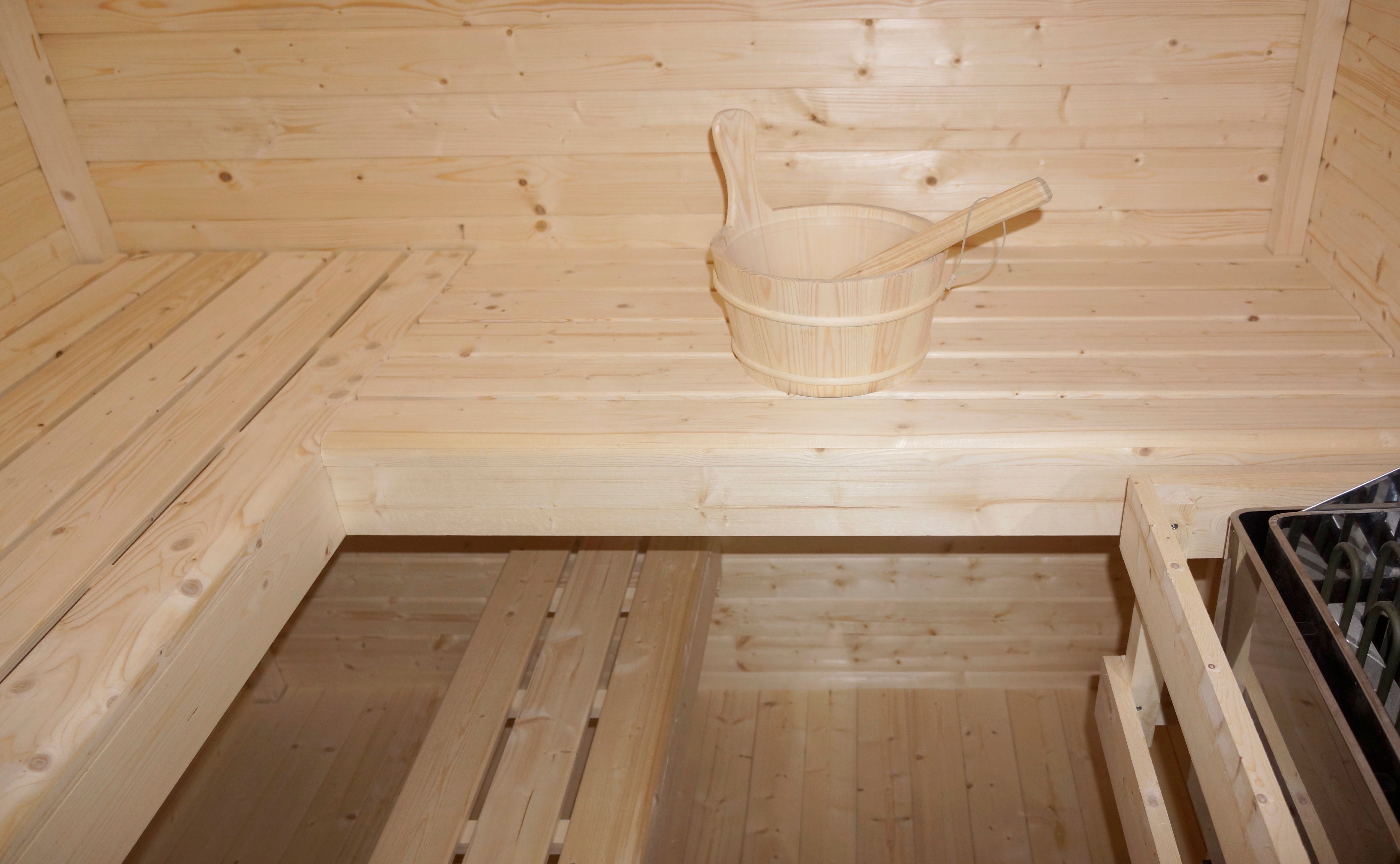 Outdoorsauna VAASA mit Umkleide