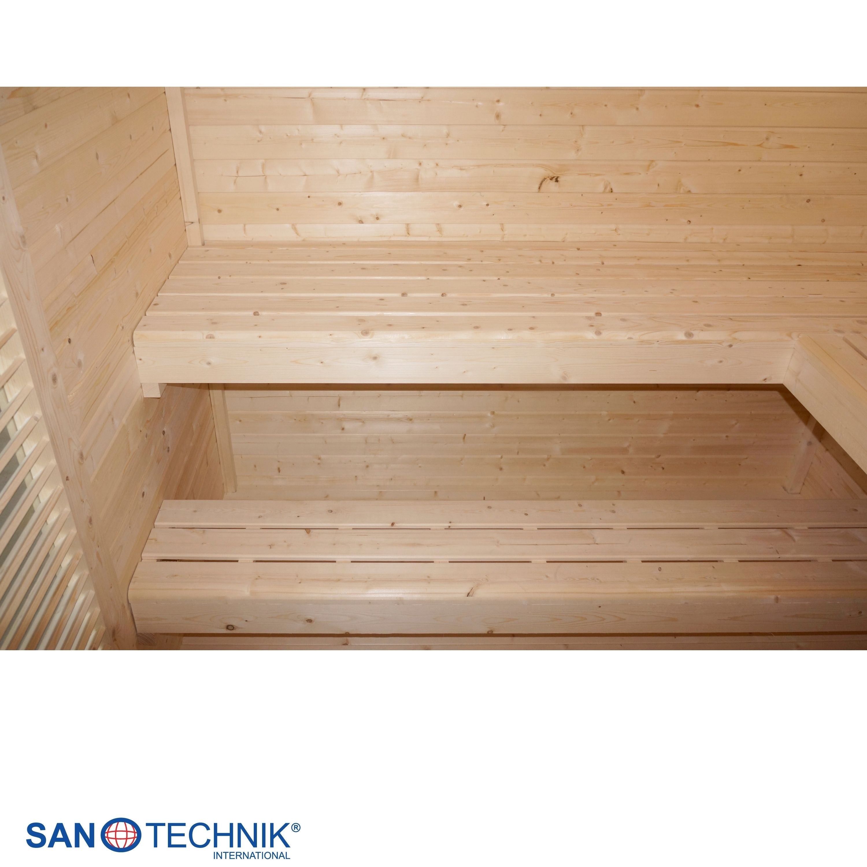 Sanotechnik - VAASA Außensauna für 4-5 Personen 310x230x219,5 cm