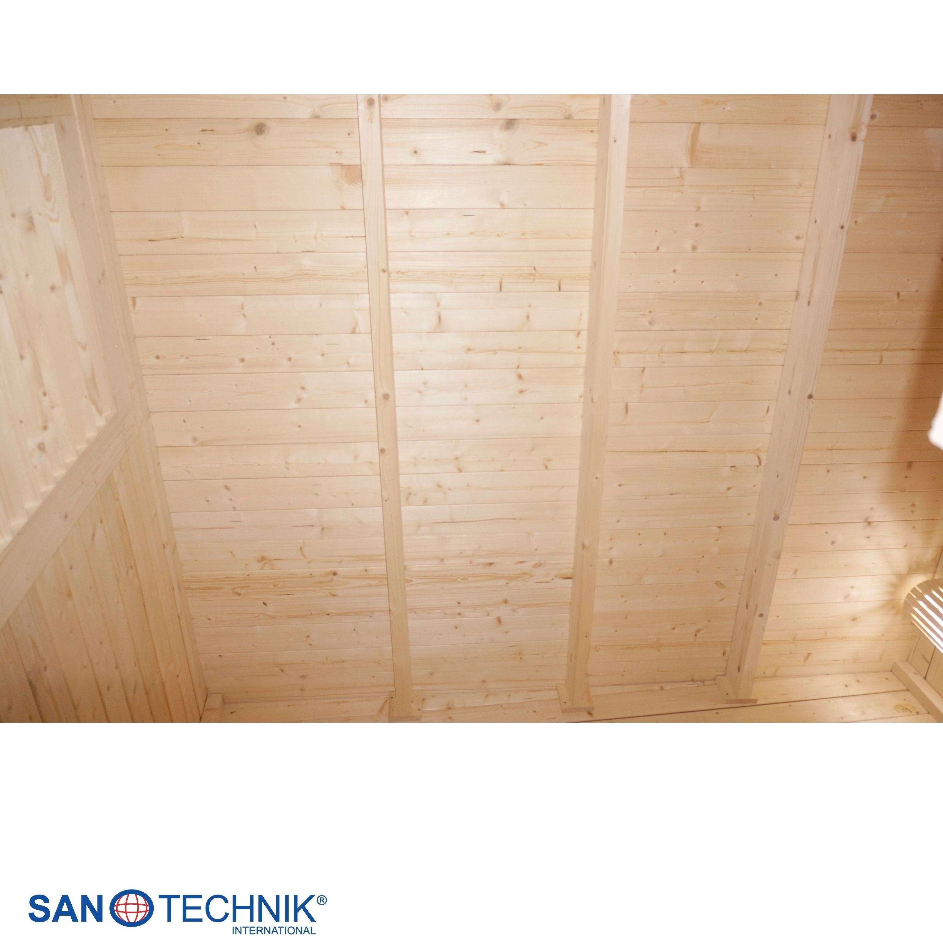 Sanotechnik - VAASA Außensauna für 4-5 Personen 310x230x219,5 cm