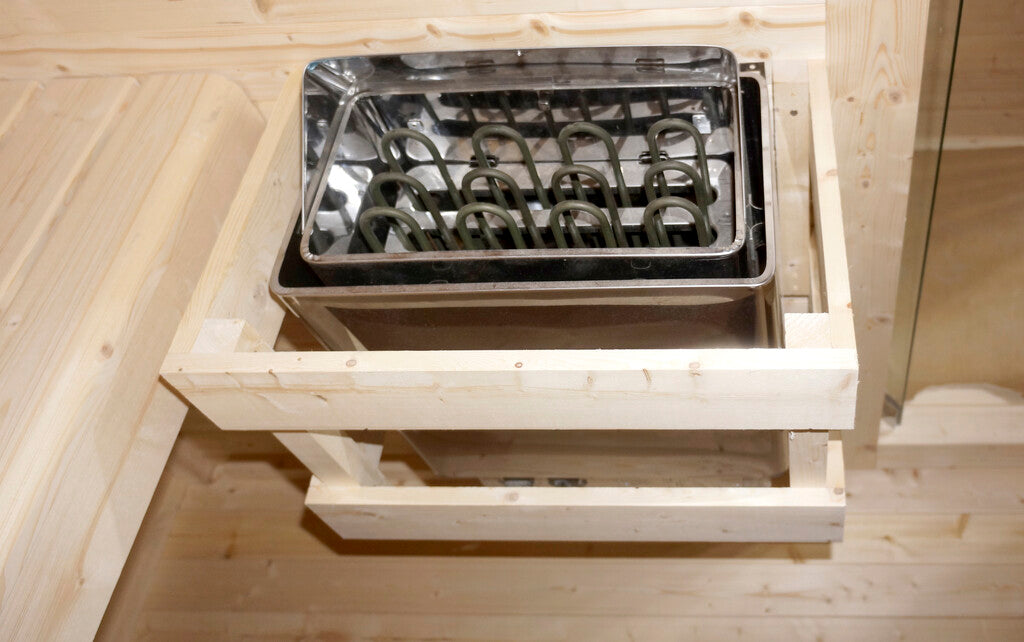 Sanotechnik - RAUMA Außensauna für 4-5 Personen 460 x 230 x 219,5 cm