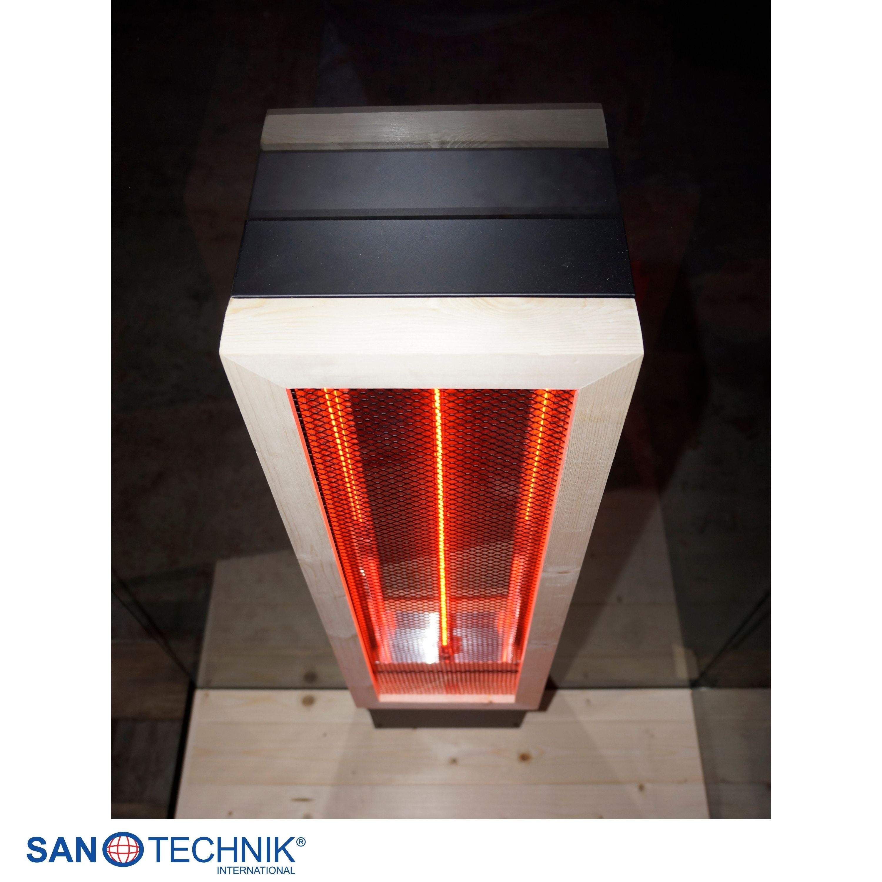 Sanotechnik - BILLUND 1 Infrarotkabine für 1 Person 80x110x190 cm
