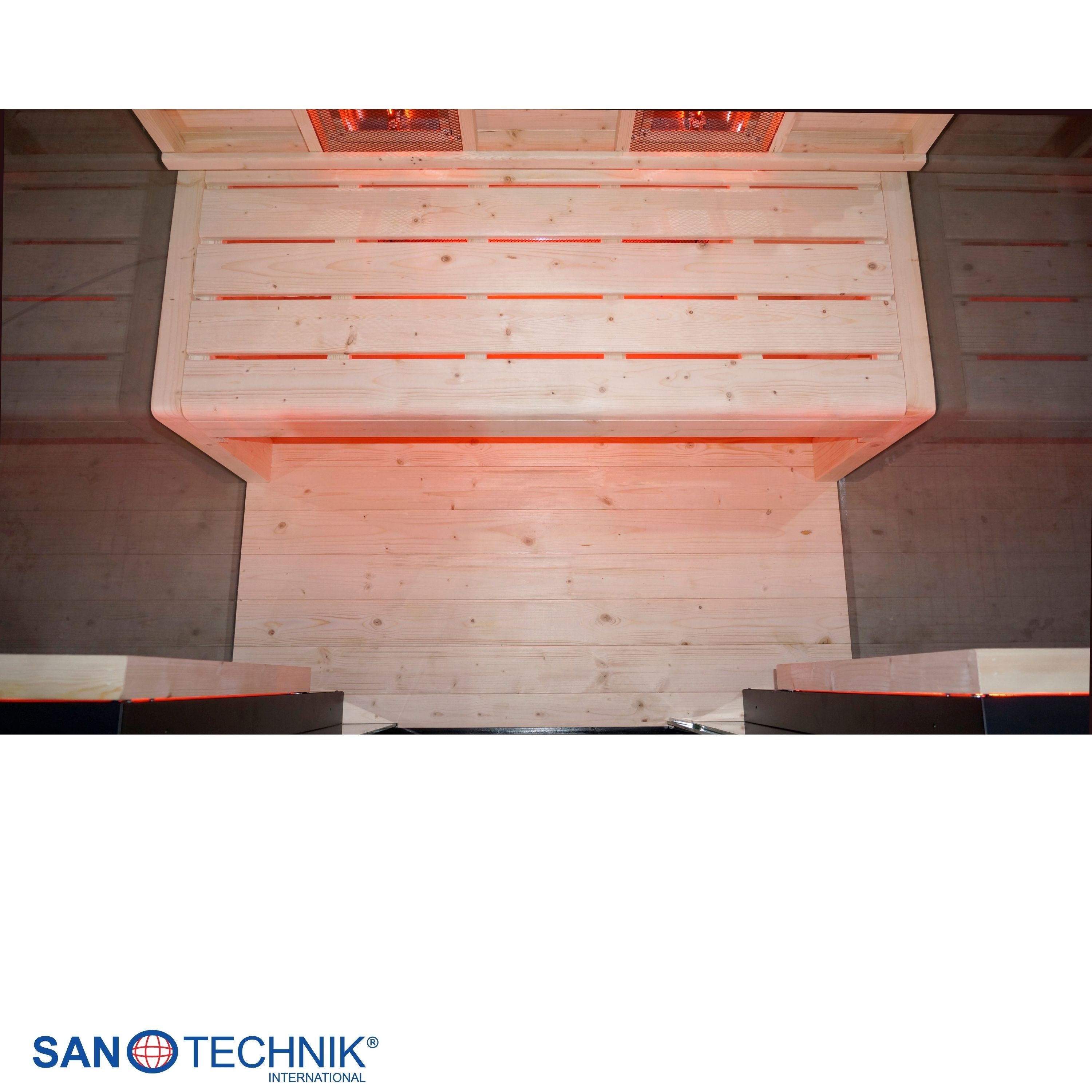 Sanotechnik - BILLUND 2 Infrarotkabine für 2 Personen 125x100x190 cm