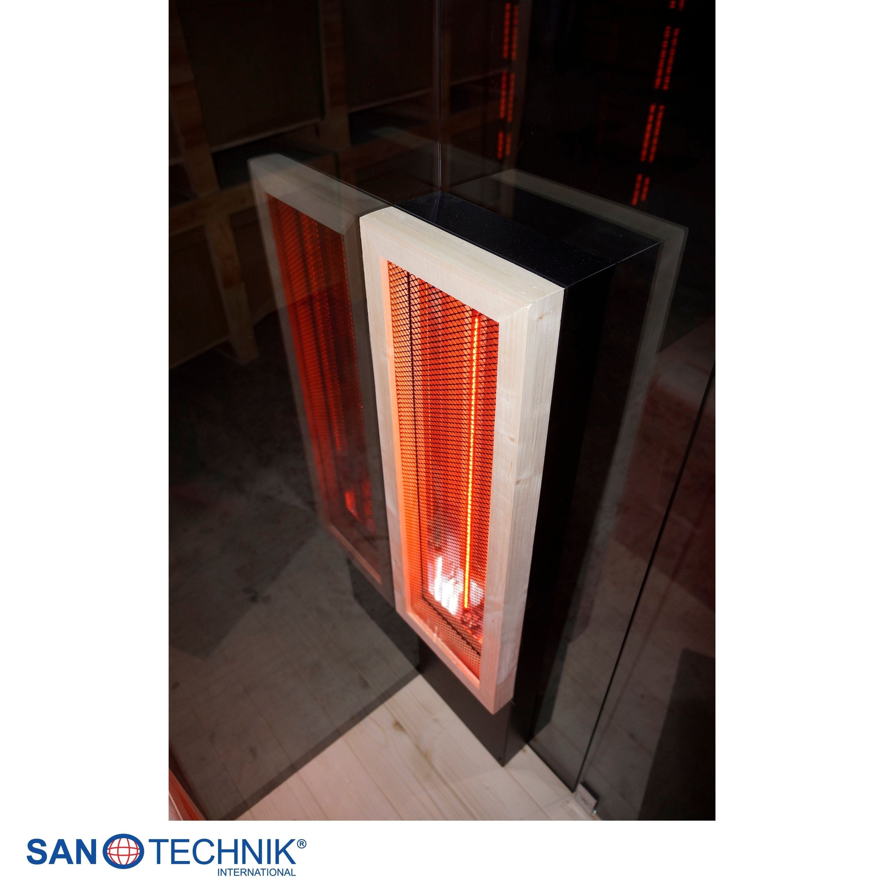 Sanotechnik - BILLUND 2 Infrarotkabine für 2 Personen 125x100x190 cm
