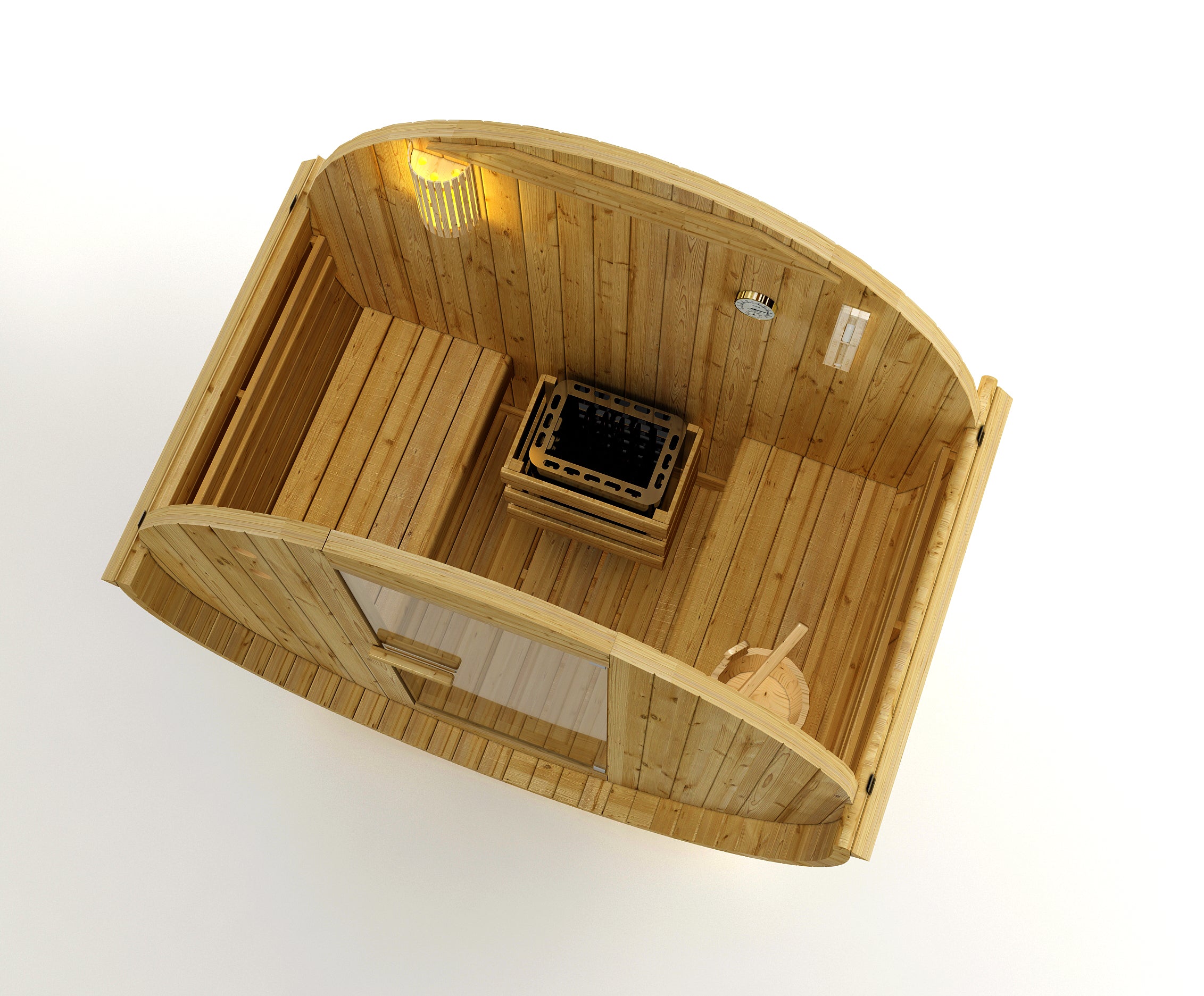 Outdoor Fasssauna TROMSÖ M