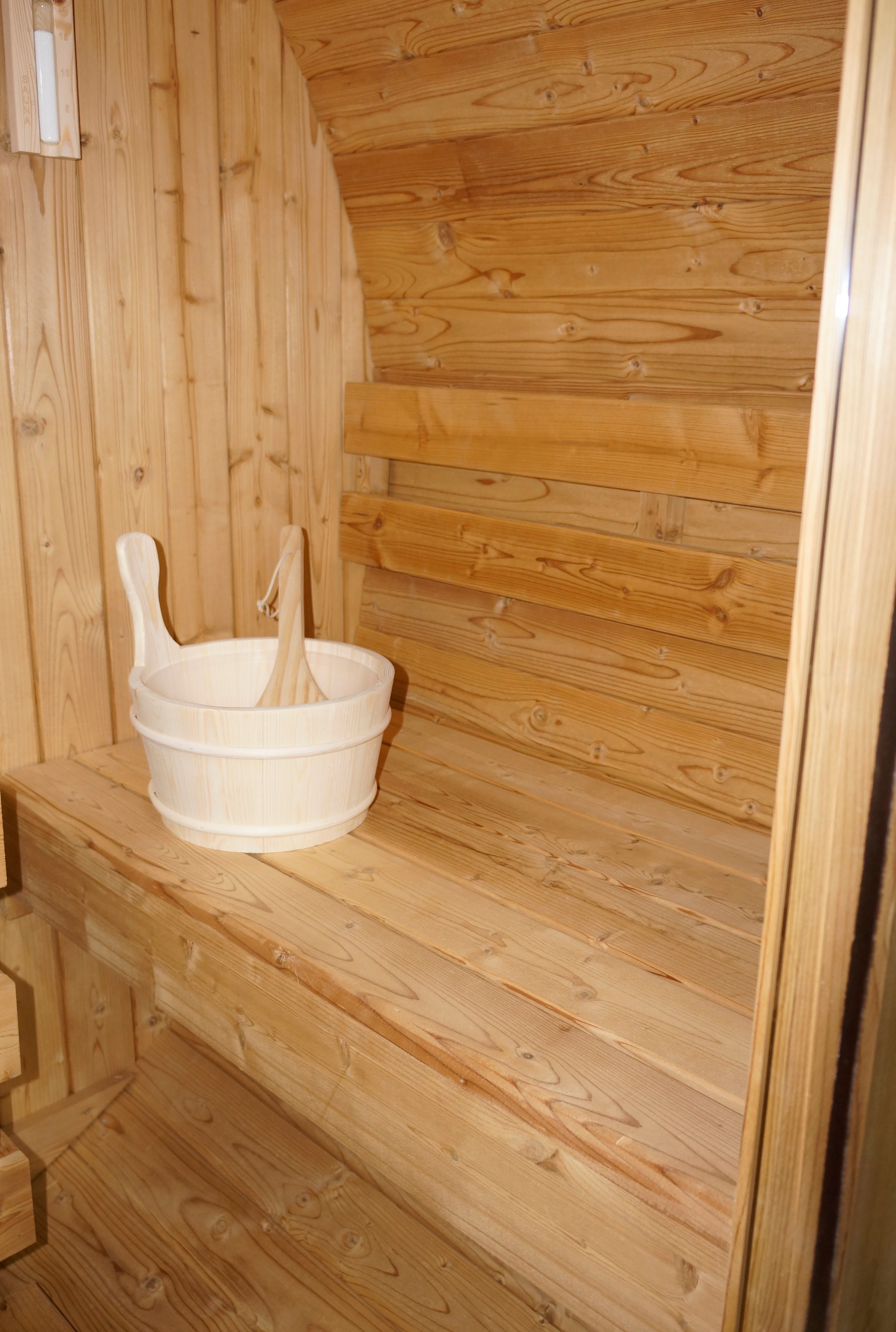 Outdoor Fasssauna TROMSÖ M