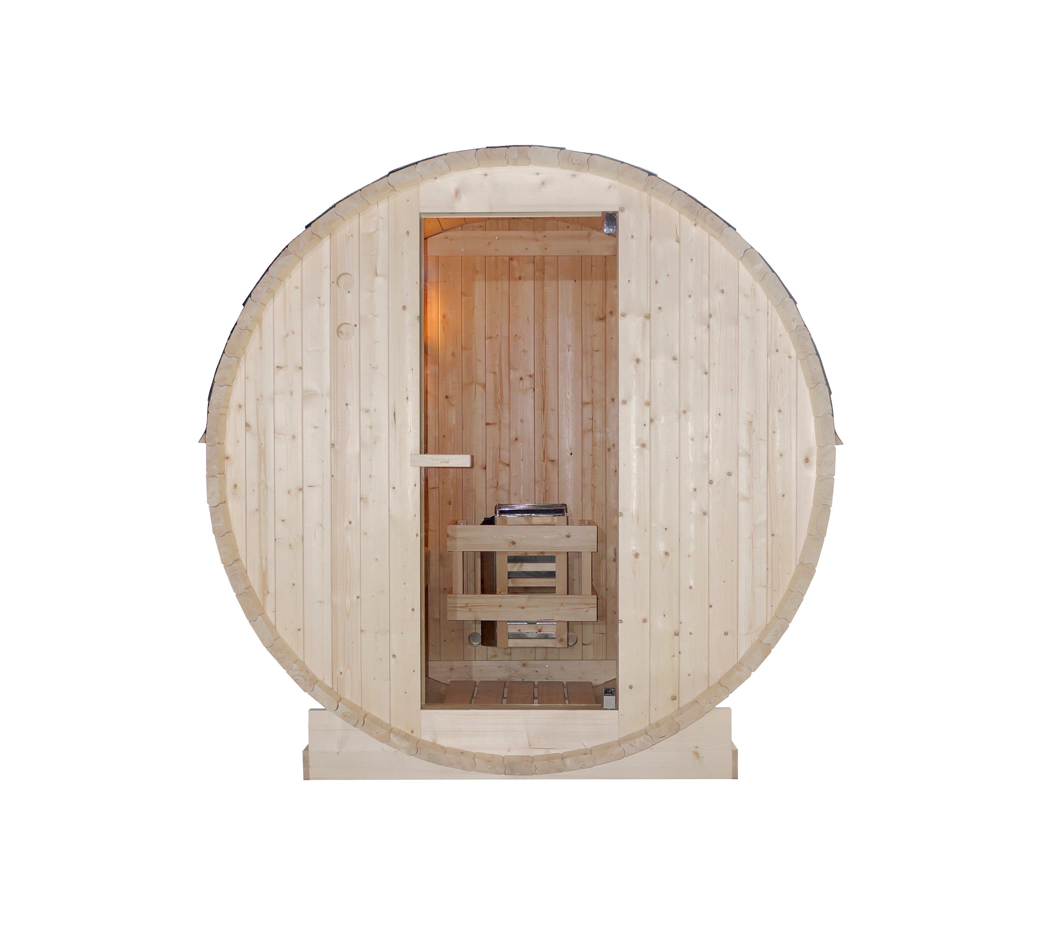 Sanotechnik - TROMSÖ M Außensauna für 2 Personen 189x120x191,5 cm