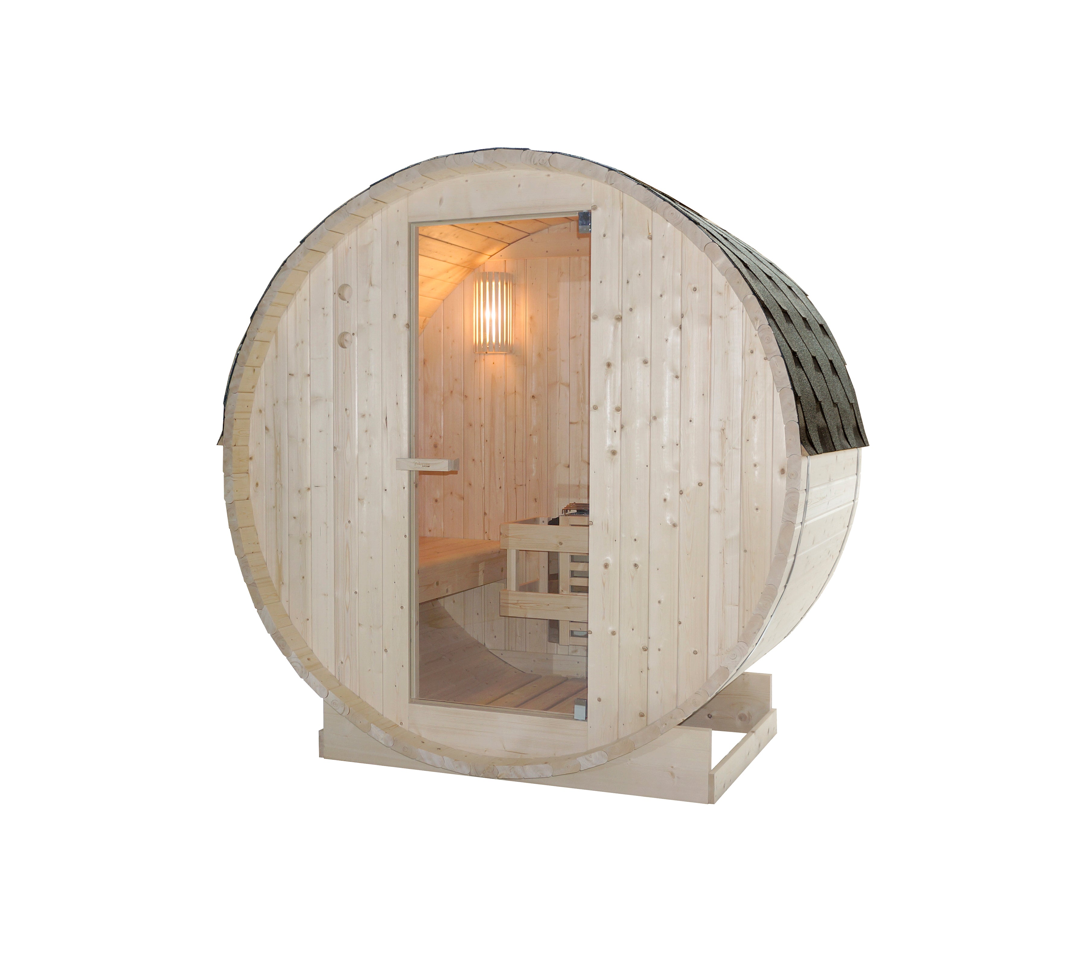 Sanotechnik - TROMSÖ M Außensauna für 2 Personen 189x120x191,5 cm