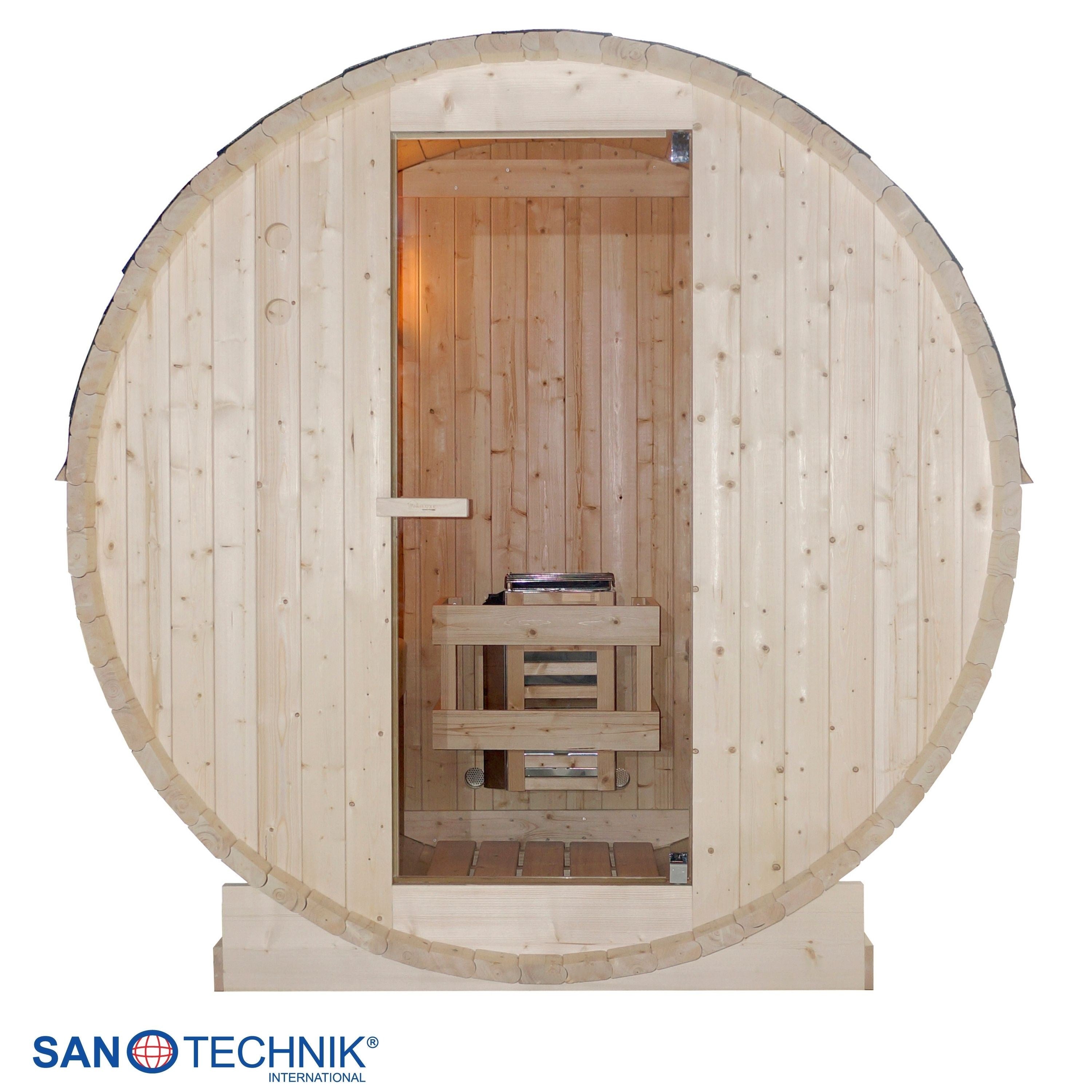 Sanotechnik - TROMSÖ M Außensauna für 2 Personen 189x120x191,5 cm