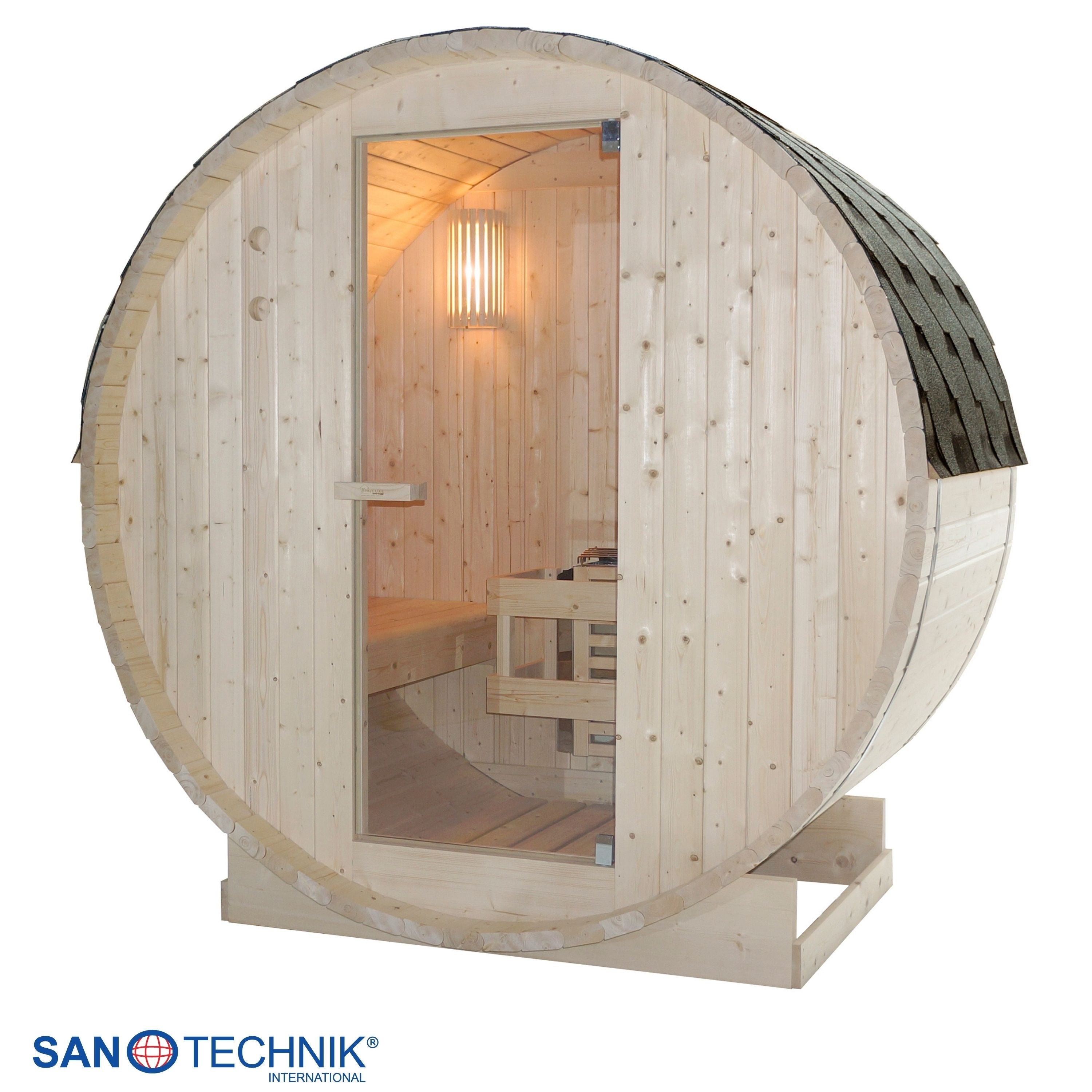 Sanotechnik - TROMSÖ M Außensauna für 2 Personen 189x120x191,5 cm