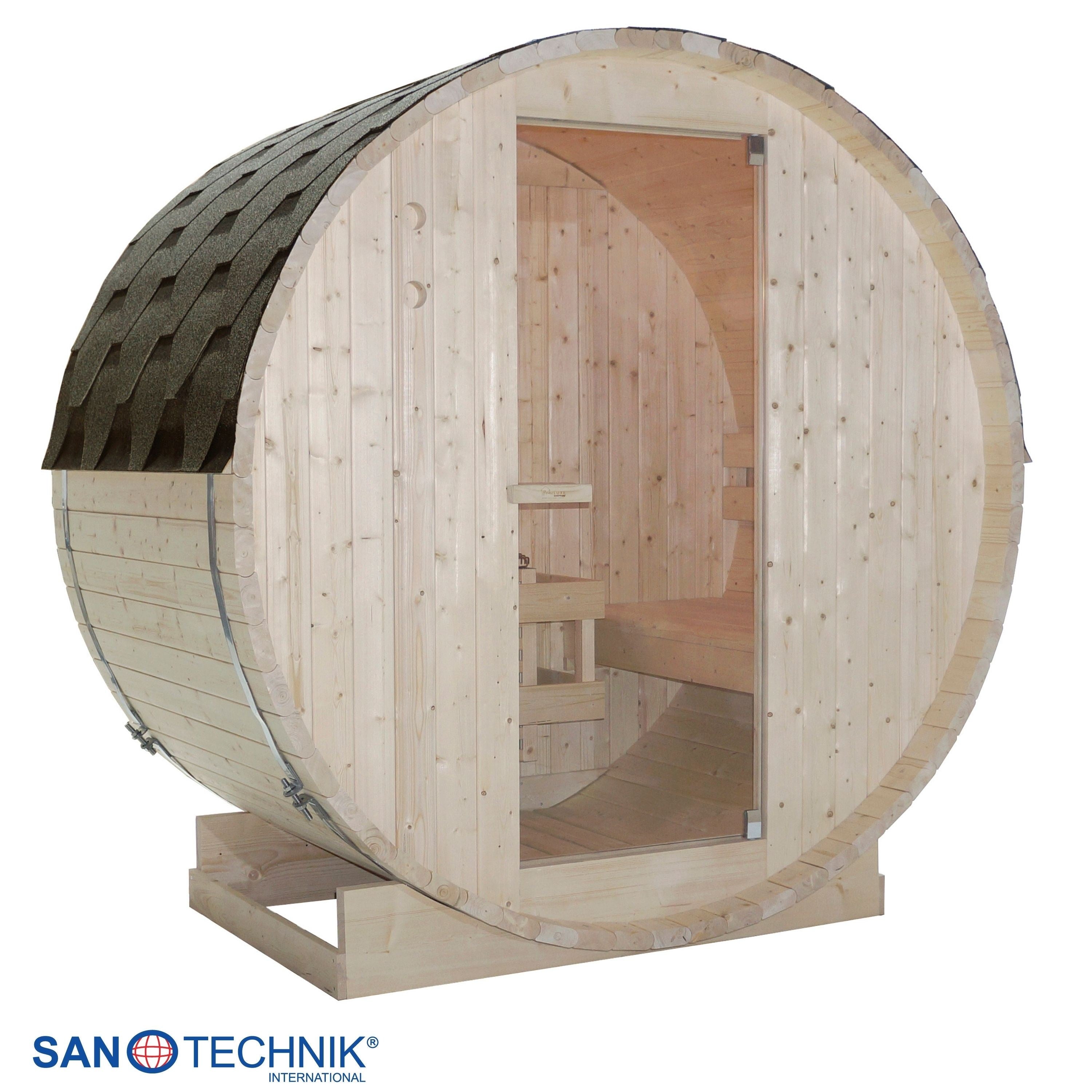 Sanotechnik - TROMSÖ M Außensauna für 2 Personen 189x120x191,5 cm