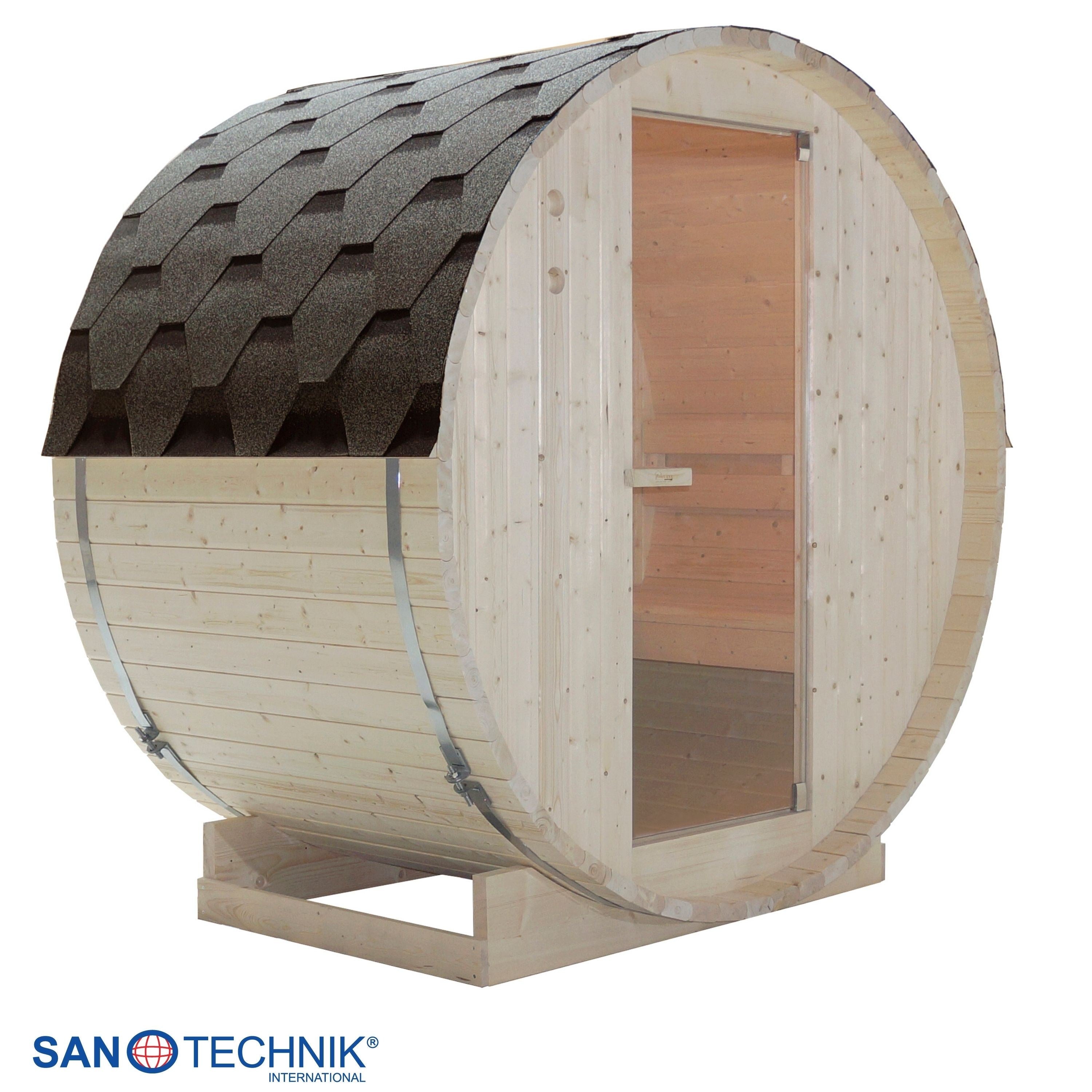 Sanotechnik - TROMSÖ M Außensauna für 2 Personen 189x120x191,5 cm