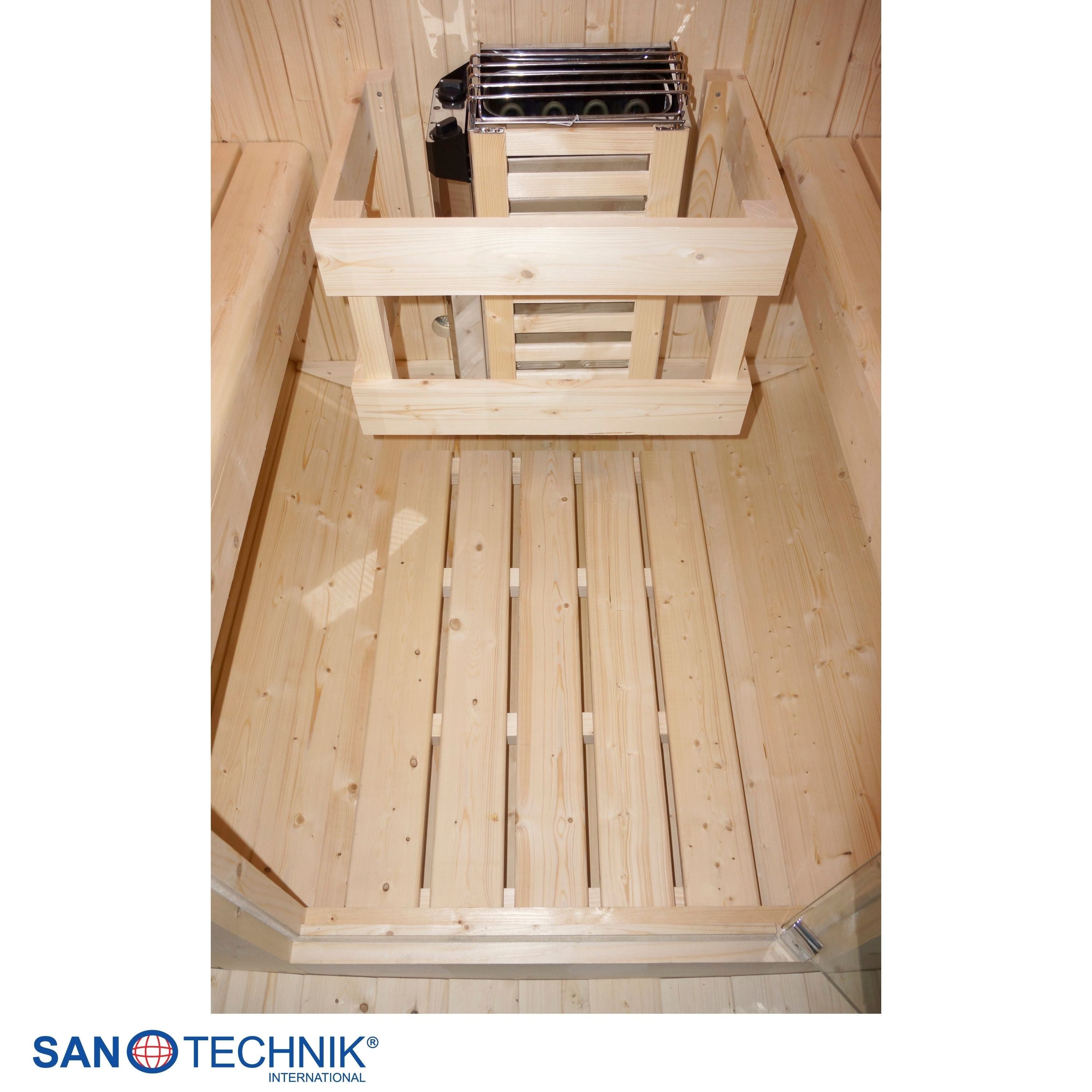 Sanotechnik - TROMSÖ M Außensauna für 2 Personen 189x120x191,5 cm