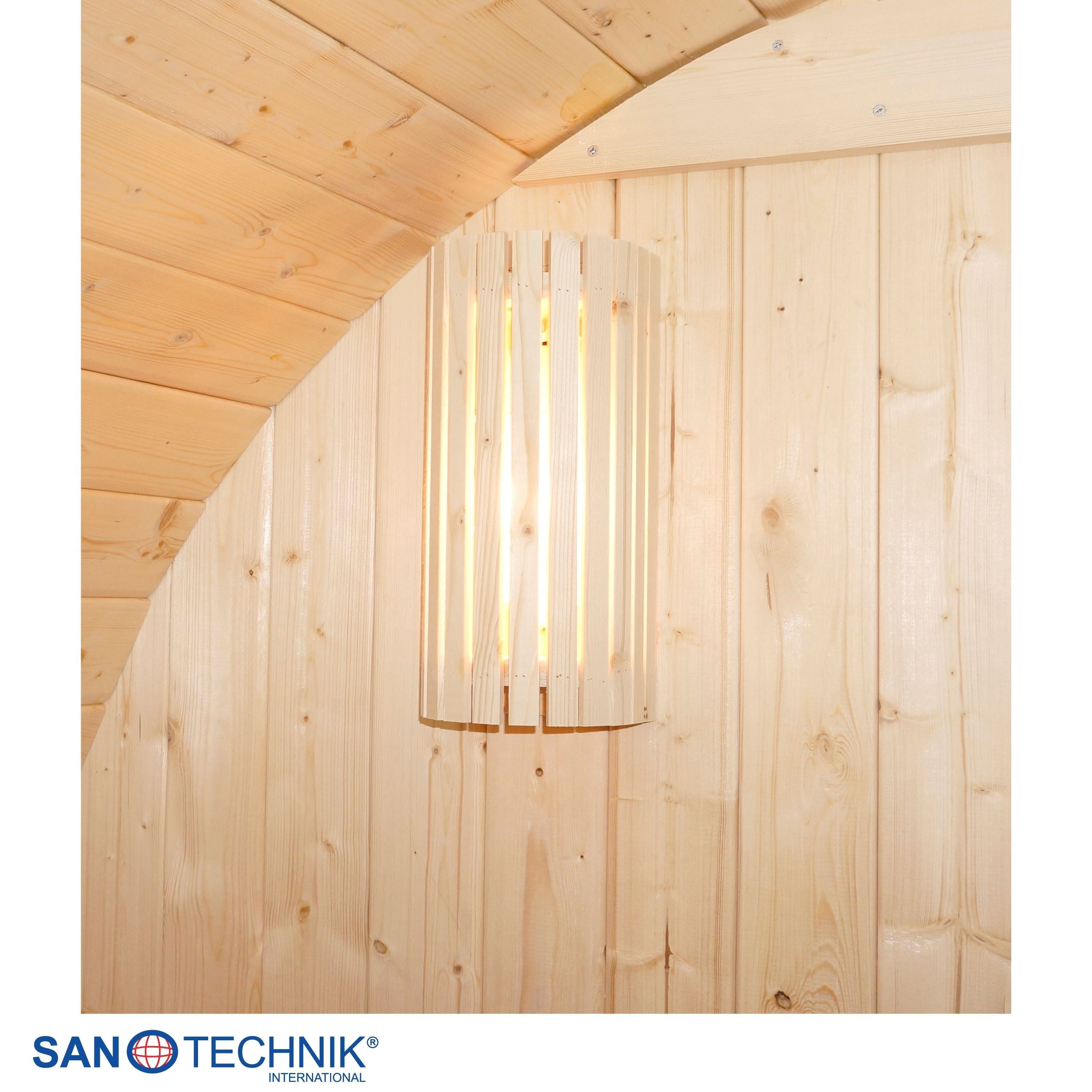 Sanotechnik - TROMSÖ M Außensauna für 2 Personen 189x120x191,5 cm