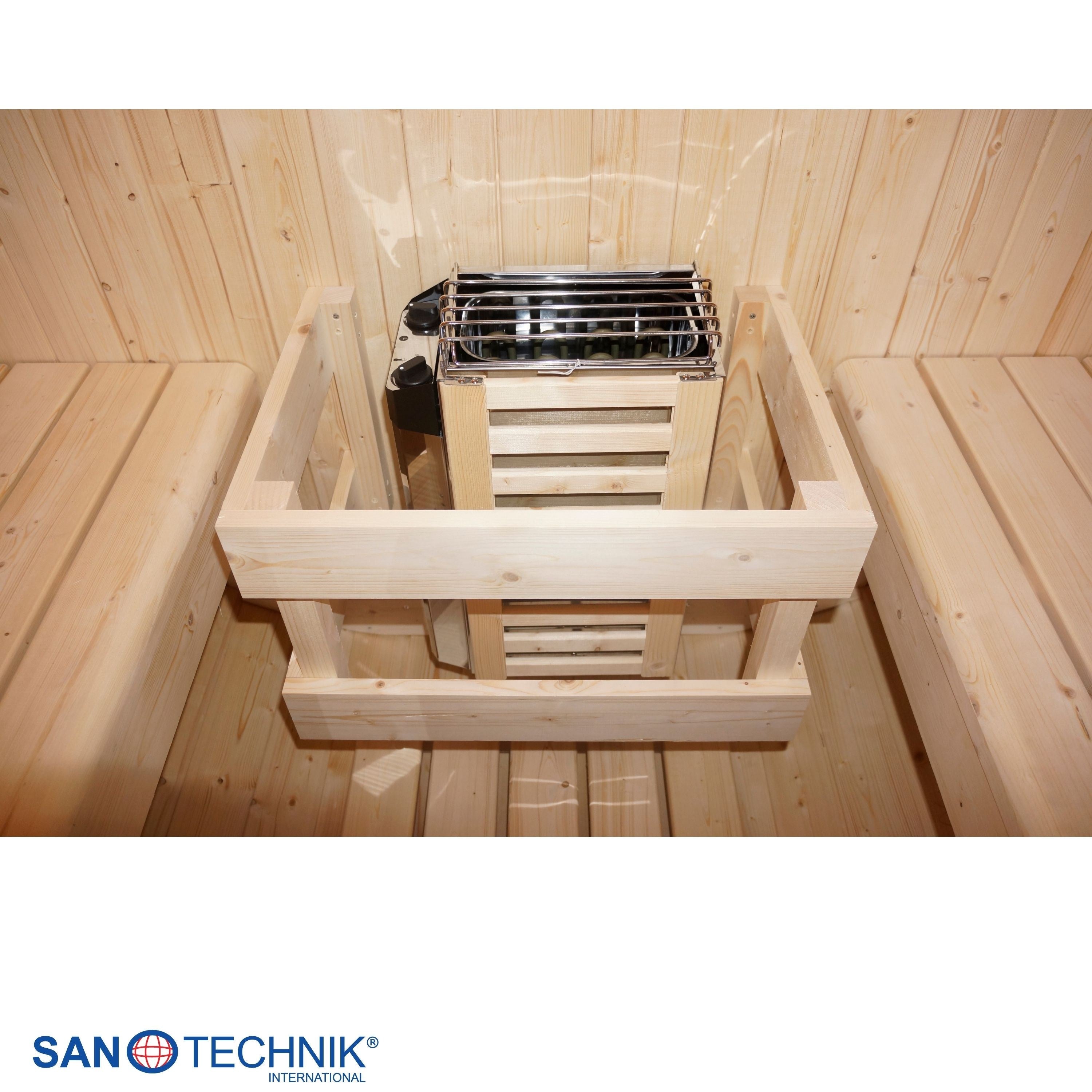 Sanotechnik - TROMSÖ M Außensauna für 2 Personen 189x120x191,5 cm