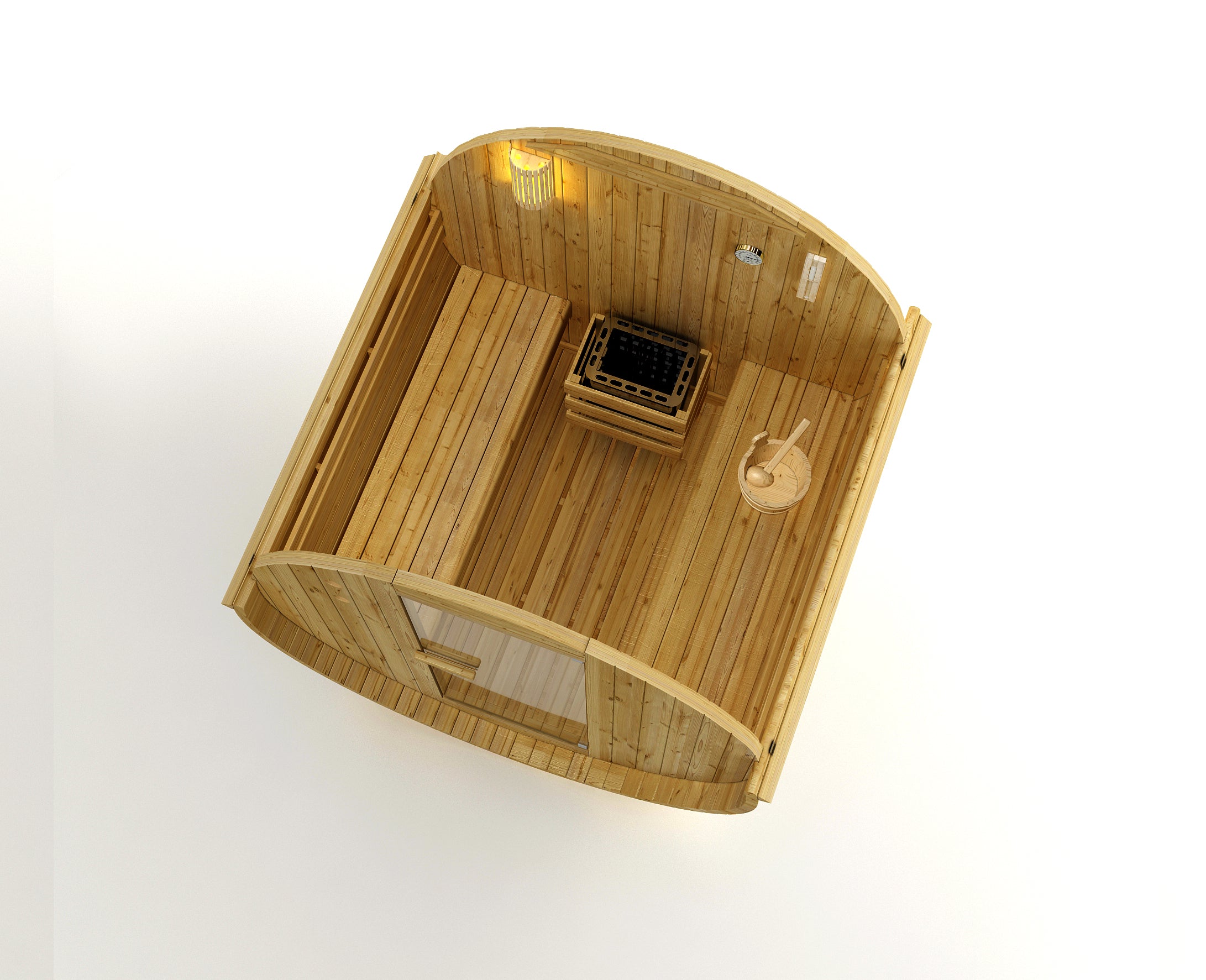 Outdoor Fasssauna TROMSÖ L