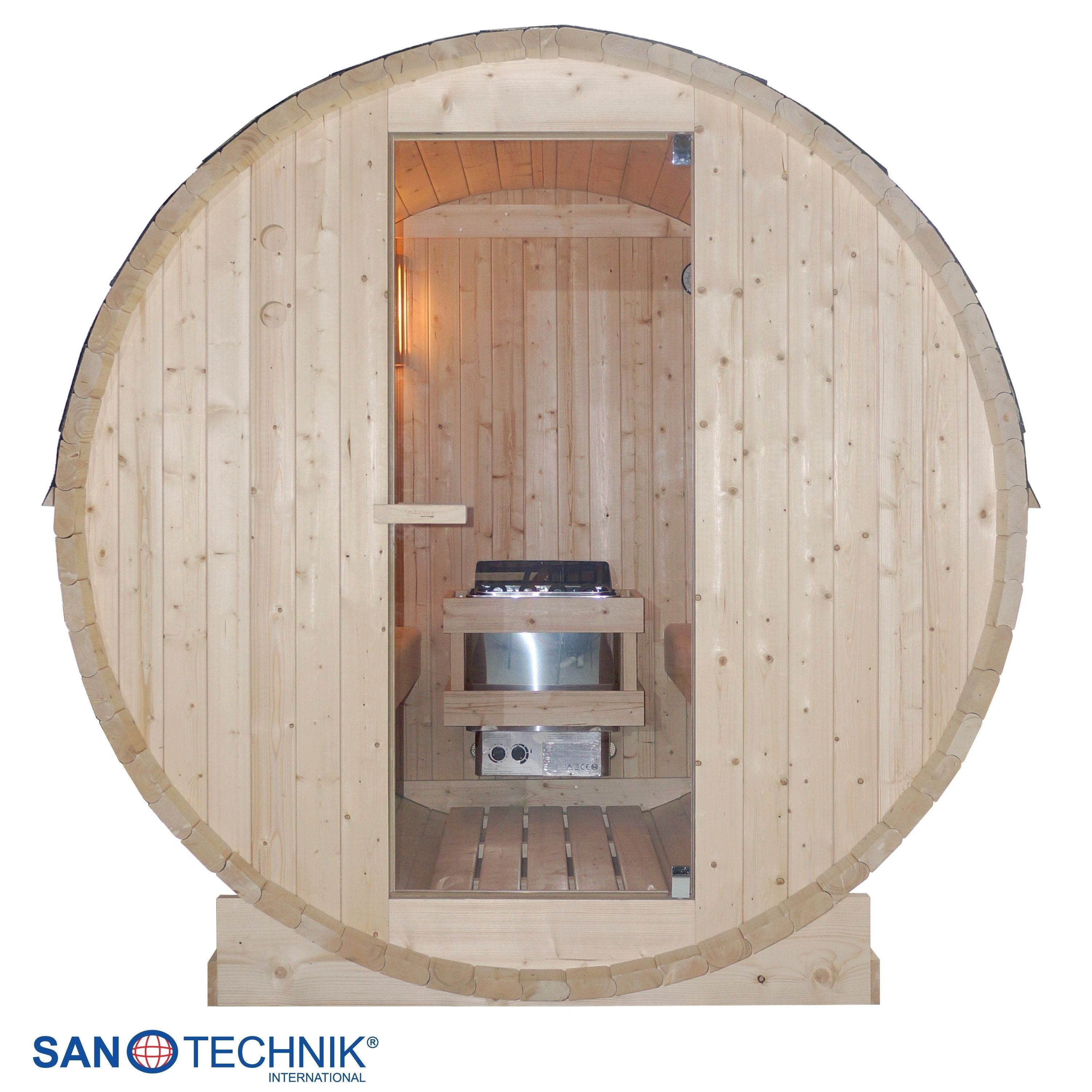 Sanotechnik - TROMSÖ L Außensauna für 4 Personen 189x180x191,5 cm