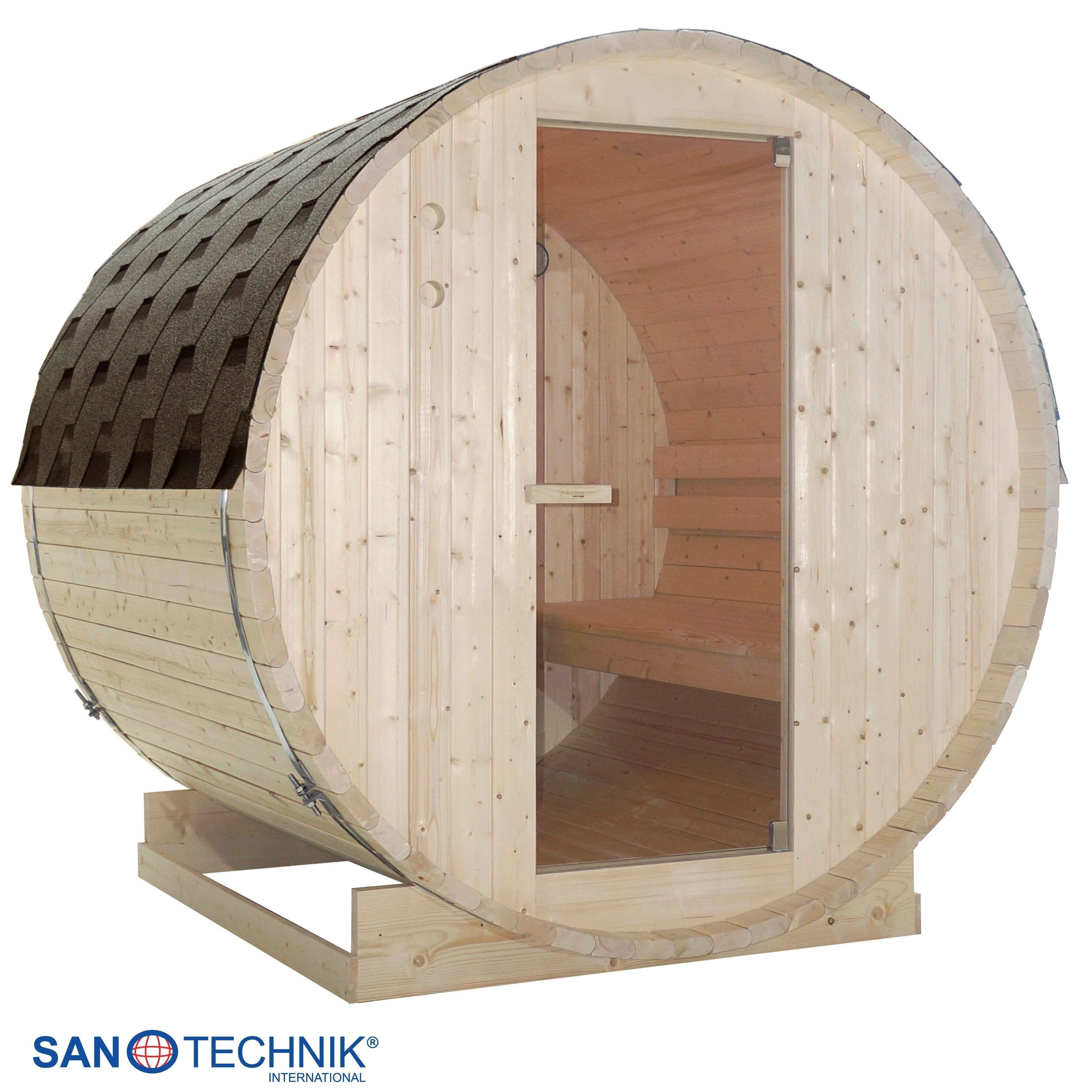 Sanotechnik - TROMSÖ L Außensauna für 4 Personen 189x180x191,5 cm