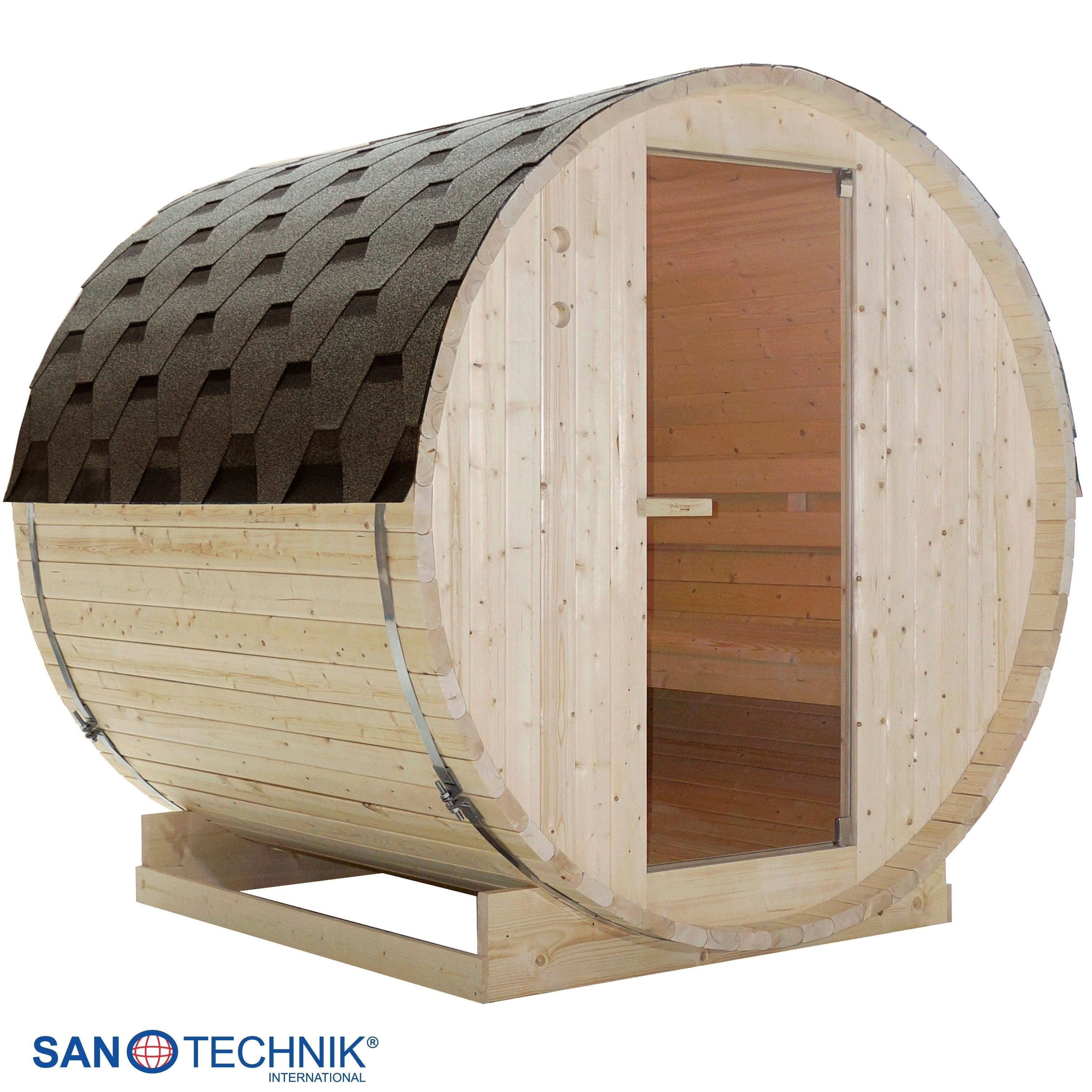 Sanotechnik - TROMSÖ L Außensauna für 4 Personen 189x180x191,5 cm