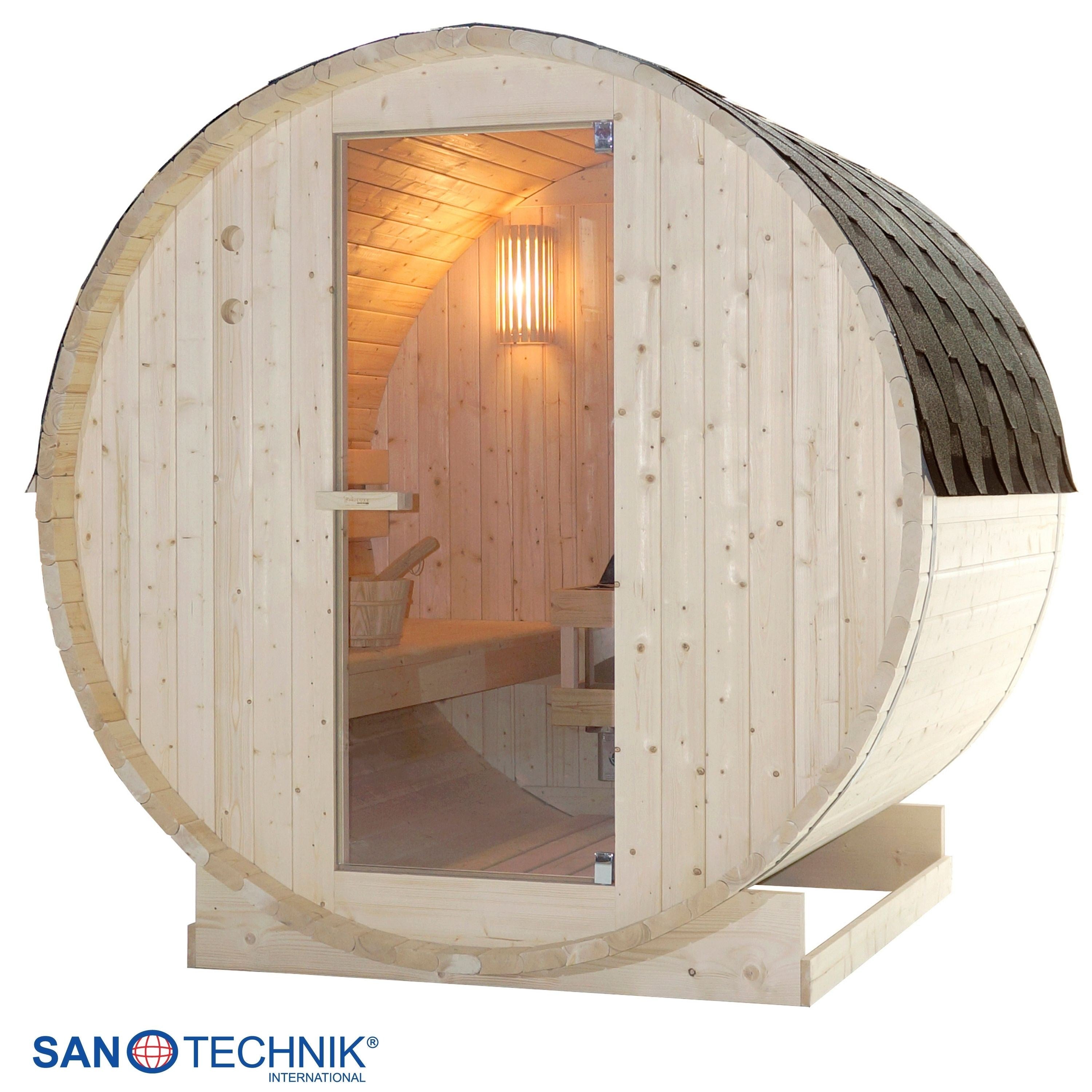Sanotechnik - TROMSÖ L Außensauna für 4 Personen 189x180x191,5 cm