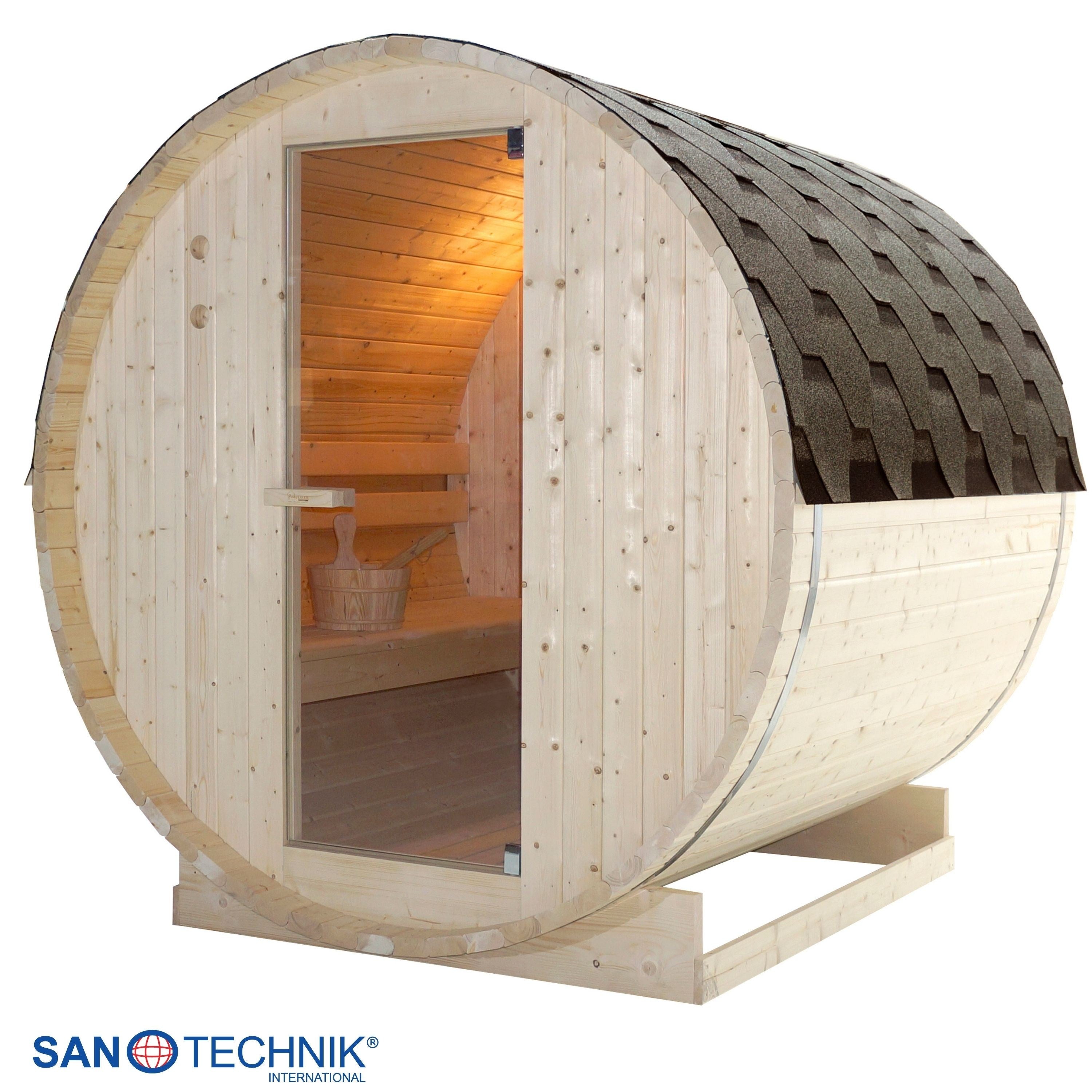 Sanotechnik - TROMSÖ L Außensauna für 4 Personen 189x180x191,5 cm