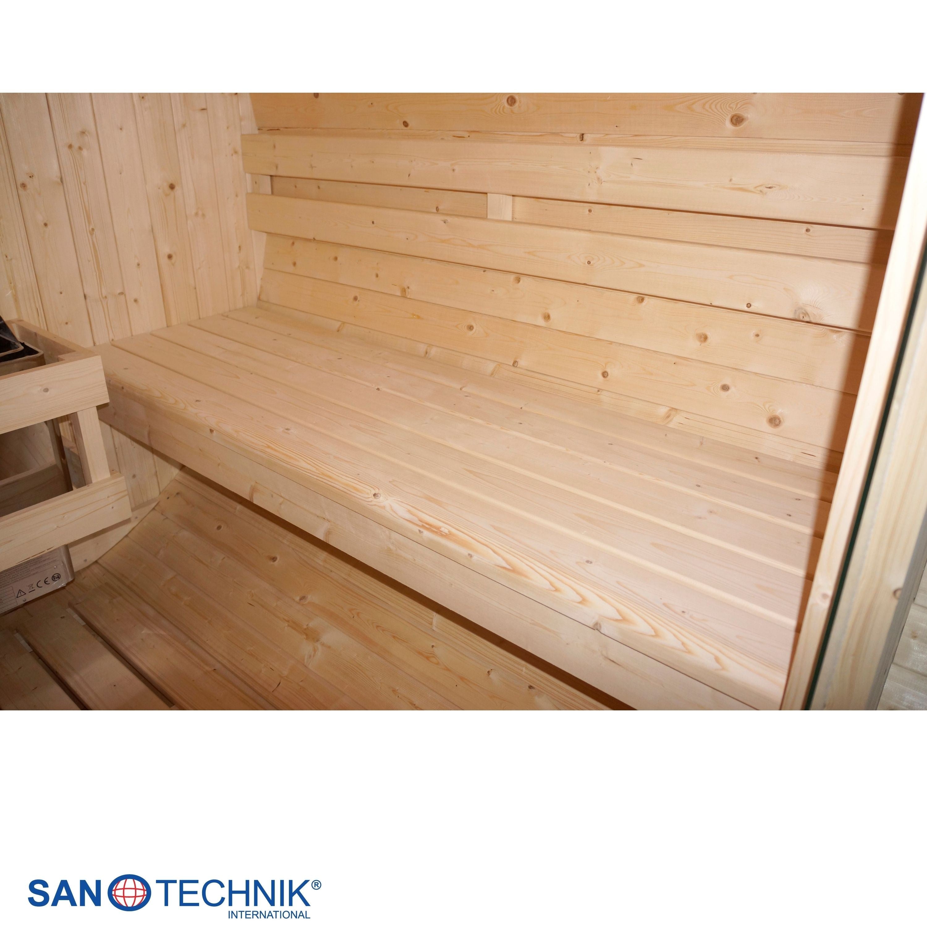 Sanotechnik - TROMSÖ L Außensauna für 4 Personen 189x180x191,5 cm