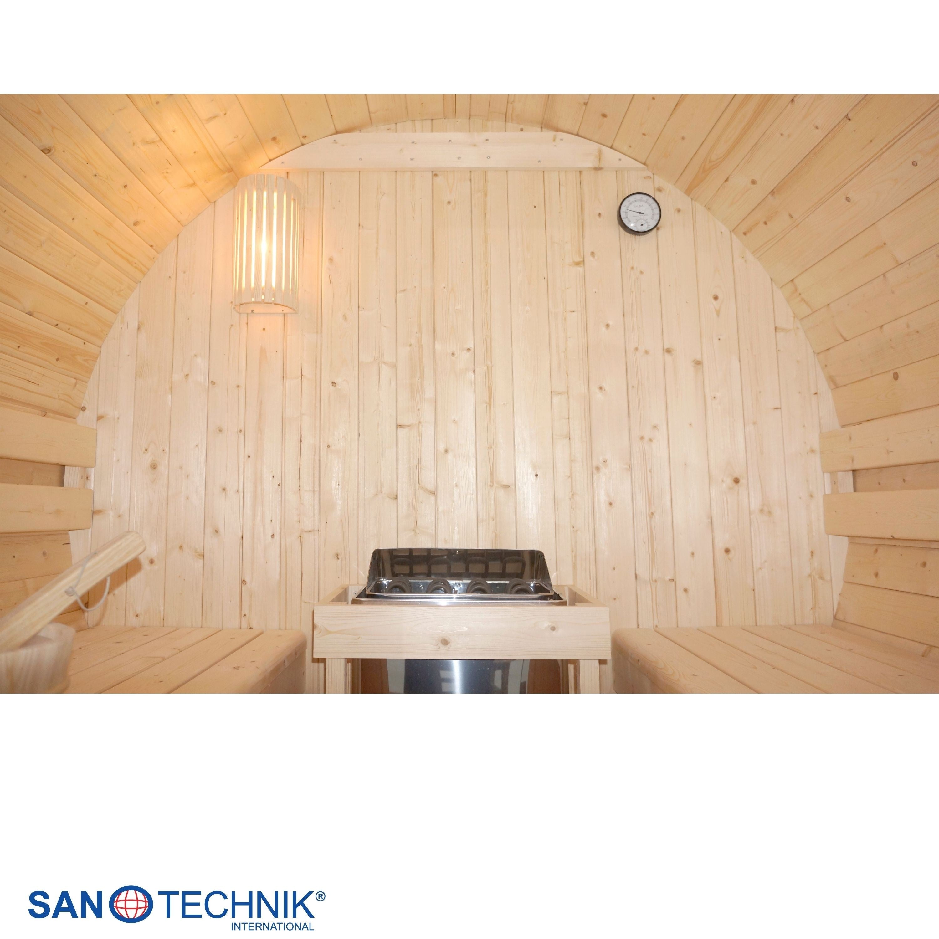 Sanotechnik - TROMSÖ L Außensauna für 4 Personen 189x180x191,5 cm