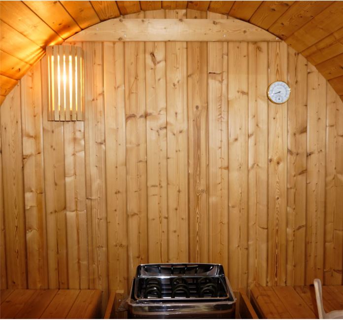 Outdoor Fasssauna TROMSÖ XL