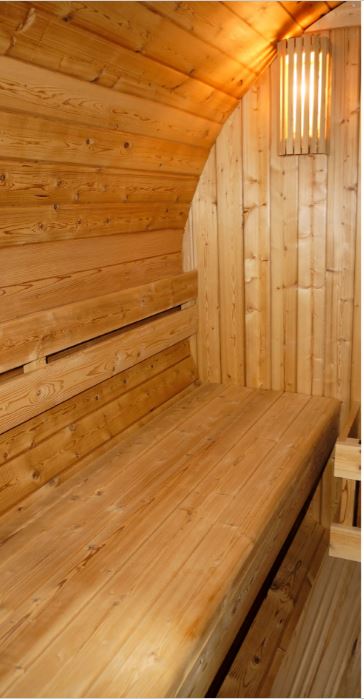 Outdoor Fasssauna TROMSÖ XL