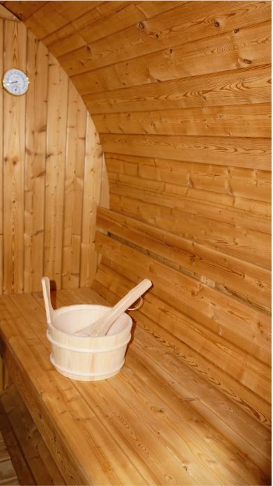 Outdoor Fasssauna TROMSÖ XL