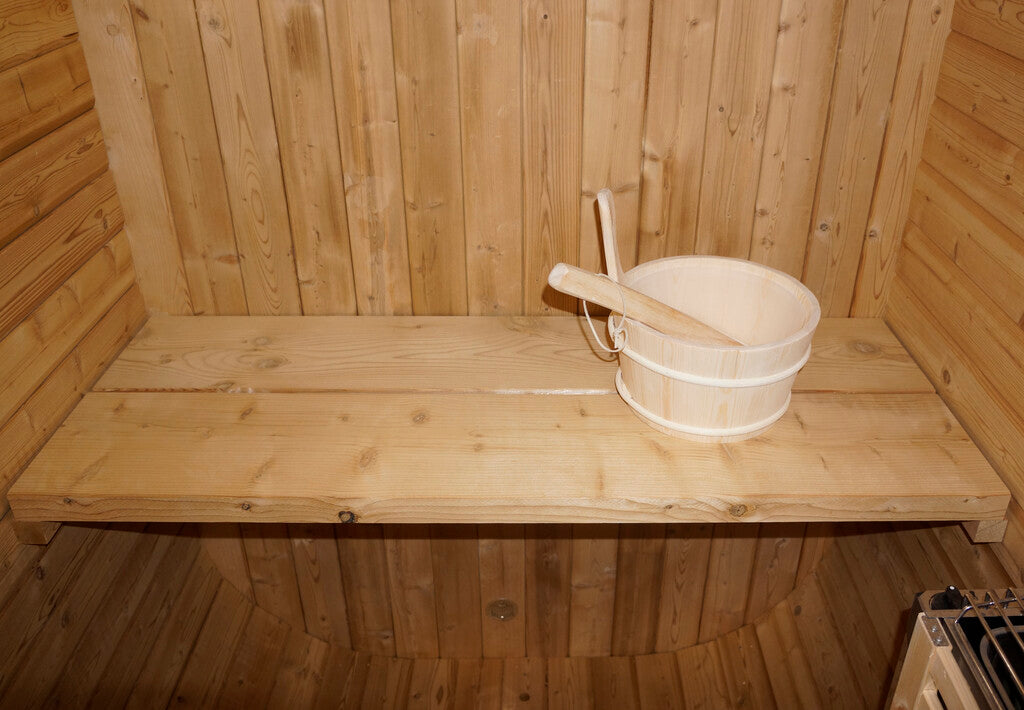 Sanotechnik - LINDHOLM Außensauna für 1-2 Personen 128,2x120x194 cm