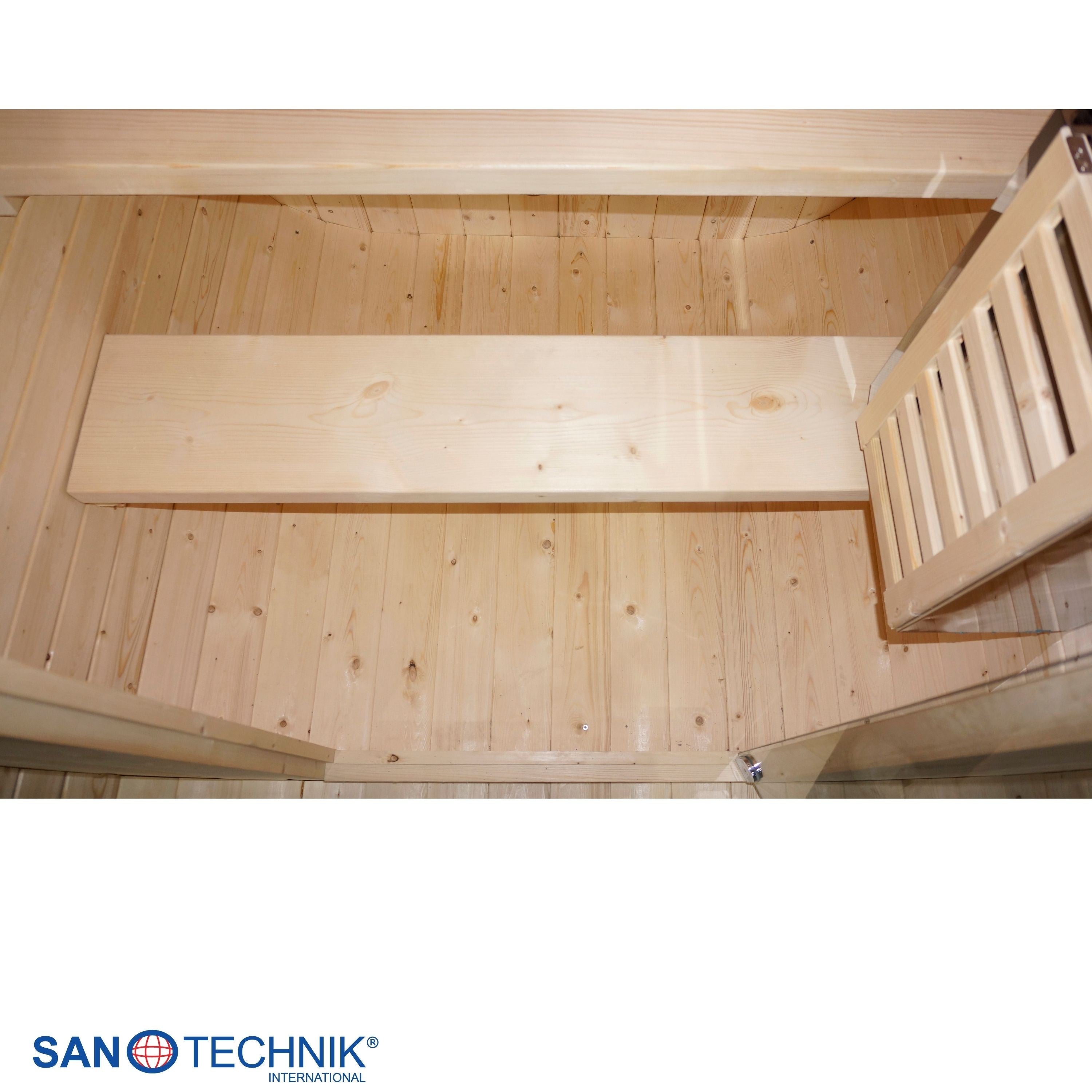 Sanotechnik - LINDHOLM Außensauna für 1-2 Personen 128,2x120x194 cm