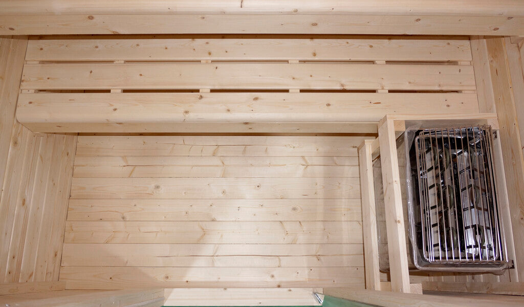 Sanotechnik - HELSINKI Außensauna für 2-3 Personen 150x150x200 cm