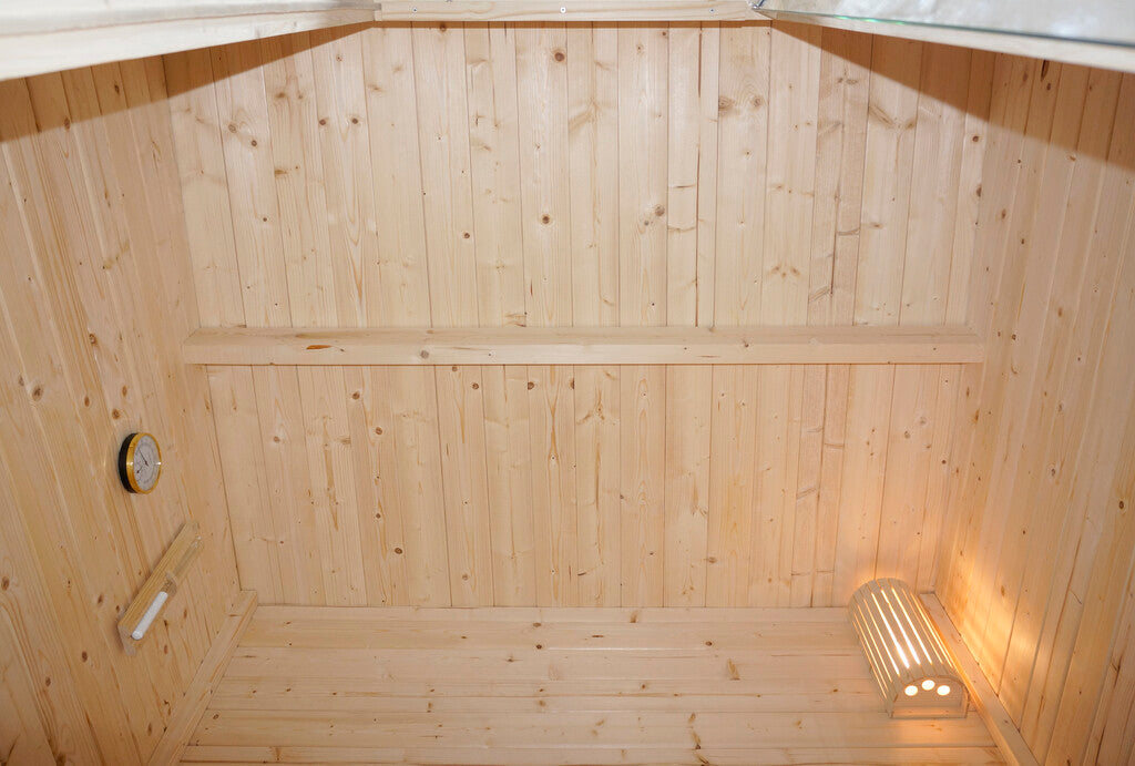 Sanotechnik - HELSINKI Außensauna für 2-3 Personen 150x150x200 cm