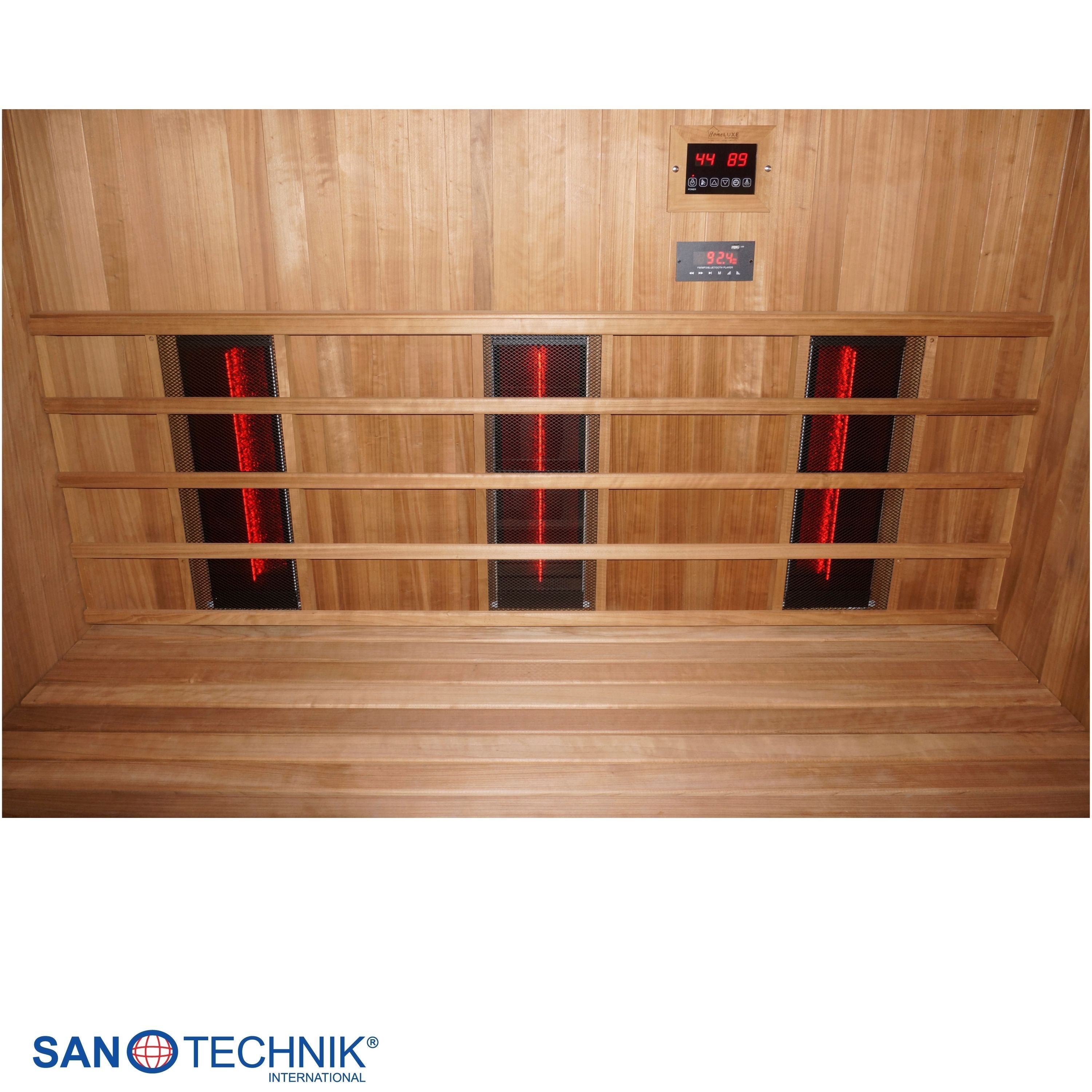 Sanotechnik - KOTKA Sauna+Infrarotkabine für 4-5 Personen 200x150x190 cm