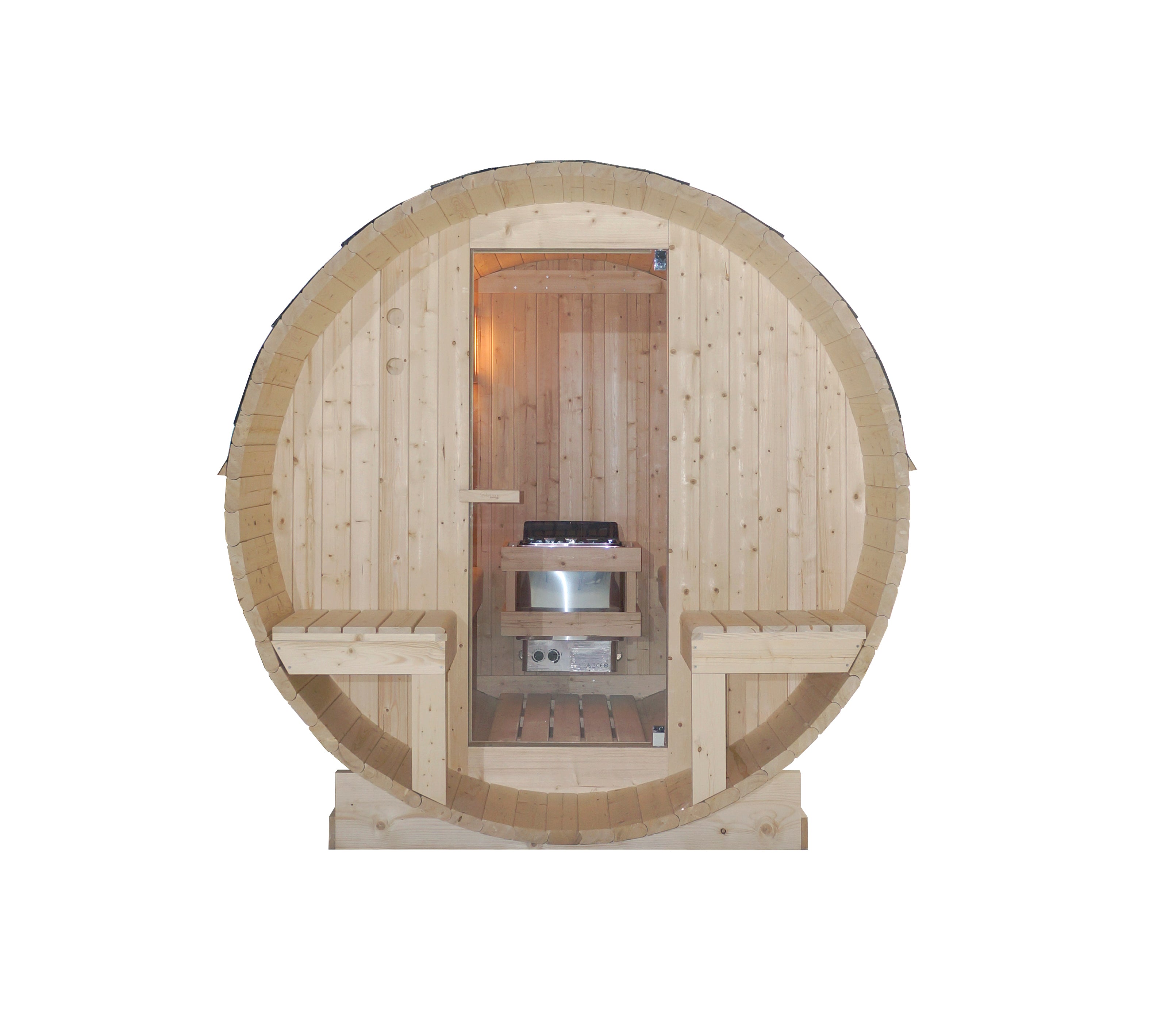 Sanotechnik - BERGEN Außensauna für 4 Personen 189x220x191,5 cm