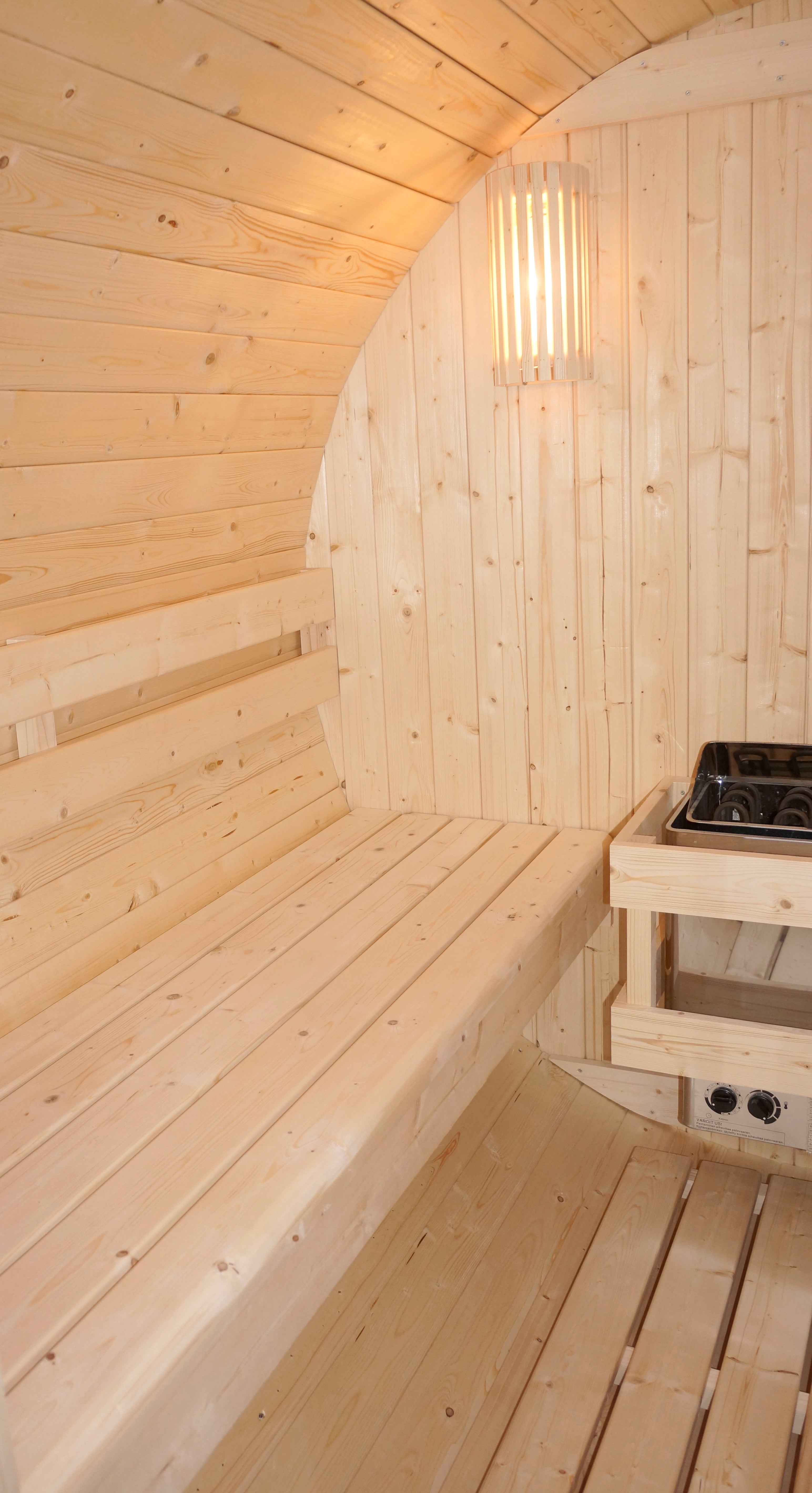 Sanotechnik - BERGEN Außensauna für 4 Personen 189x220x191,5 cm