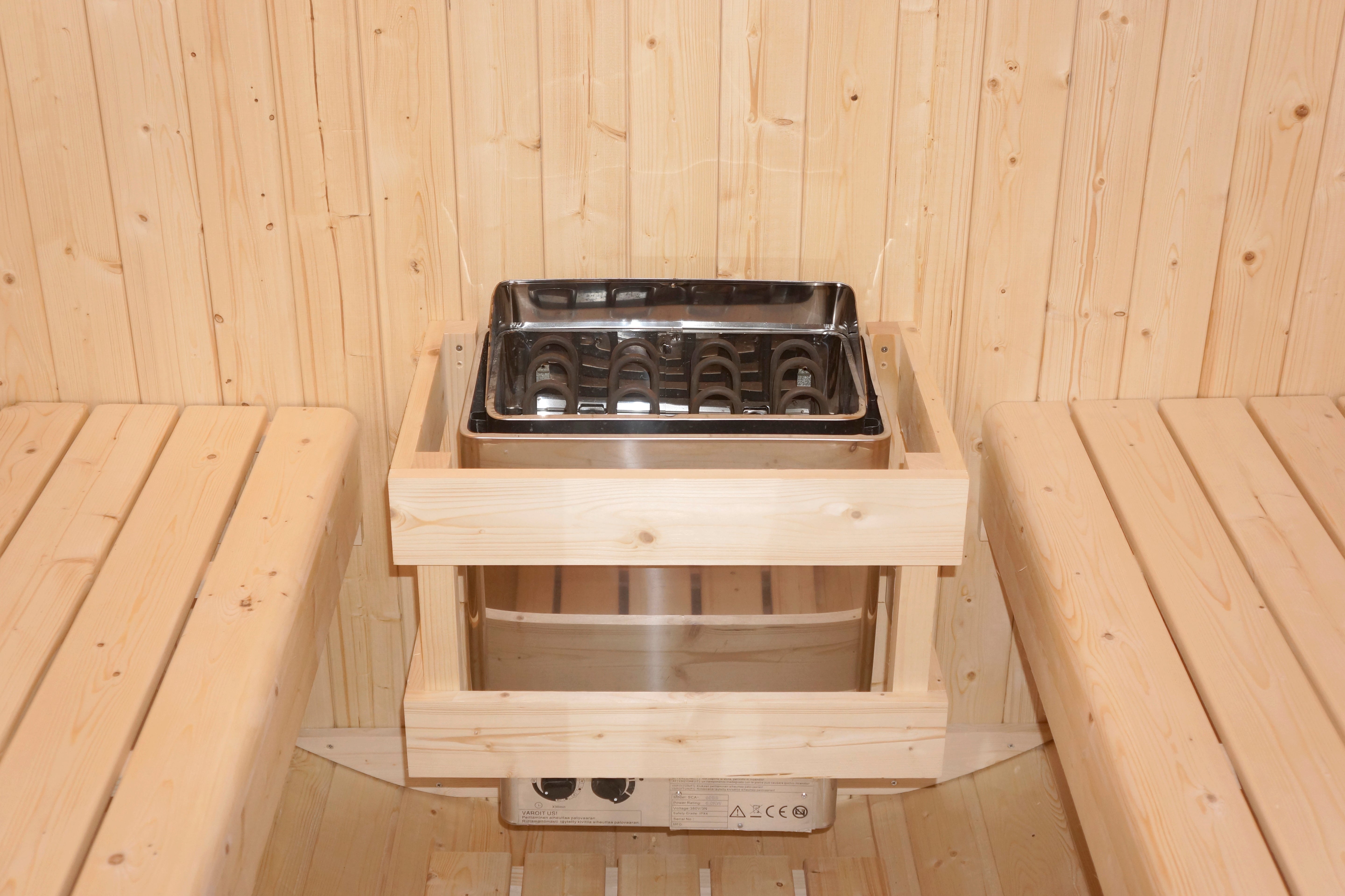 Sanotechnik - BERGEN Außensauna für 4 Personen 189x220x191,5 cm