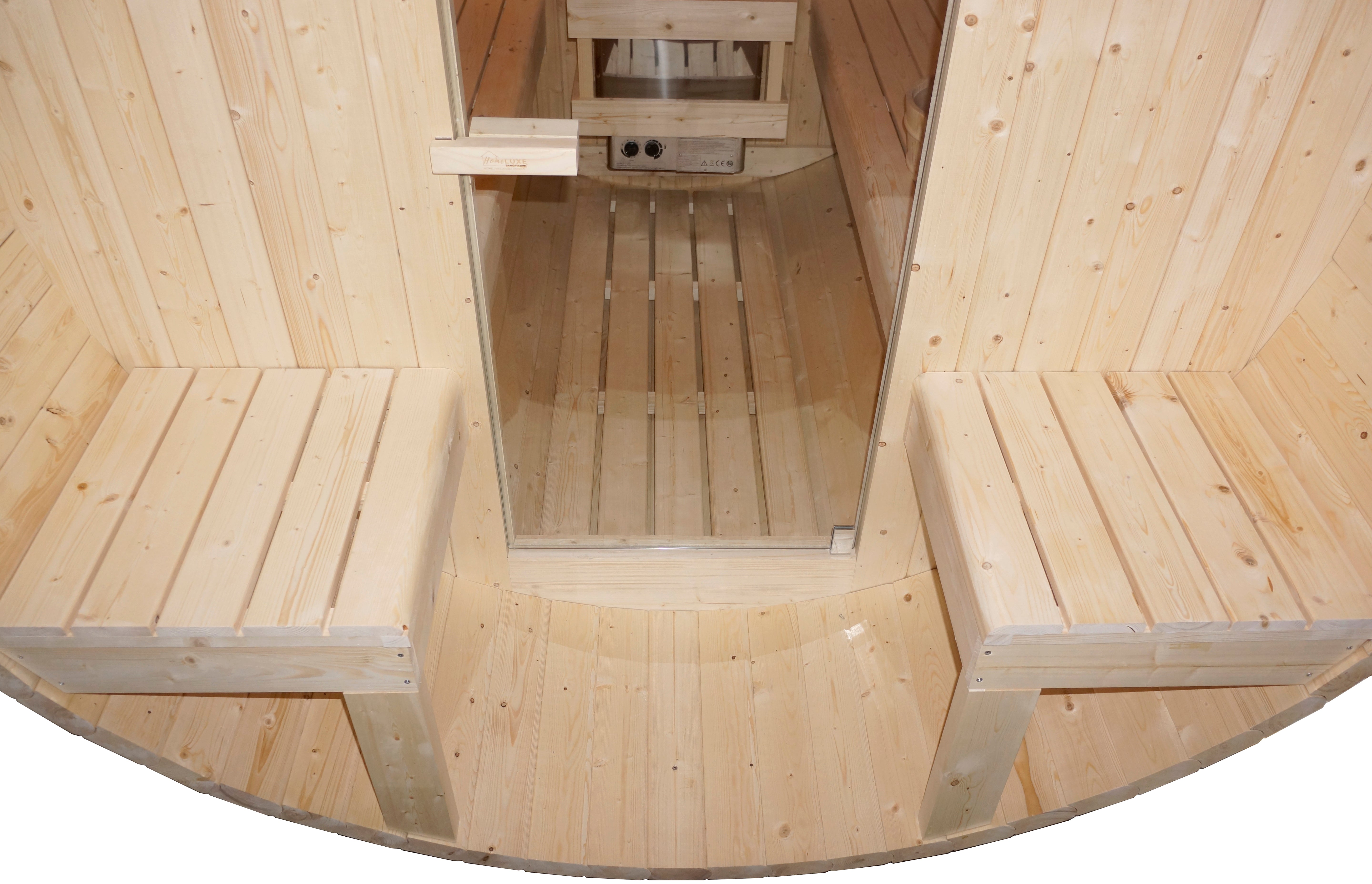 Sanotechnik - BERGEN Außensauna für 4 Personen 189x220x191,5 cm
