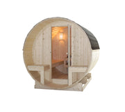 Sanotechnik - BERGEN Außensauna für 4 Personen 189x220x191,5 cm