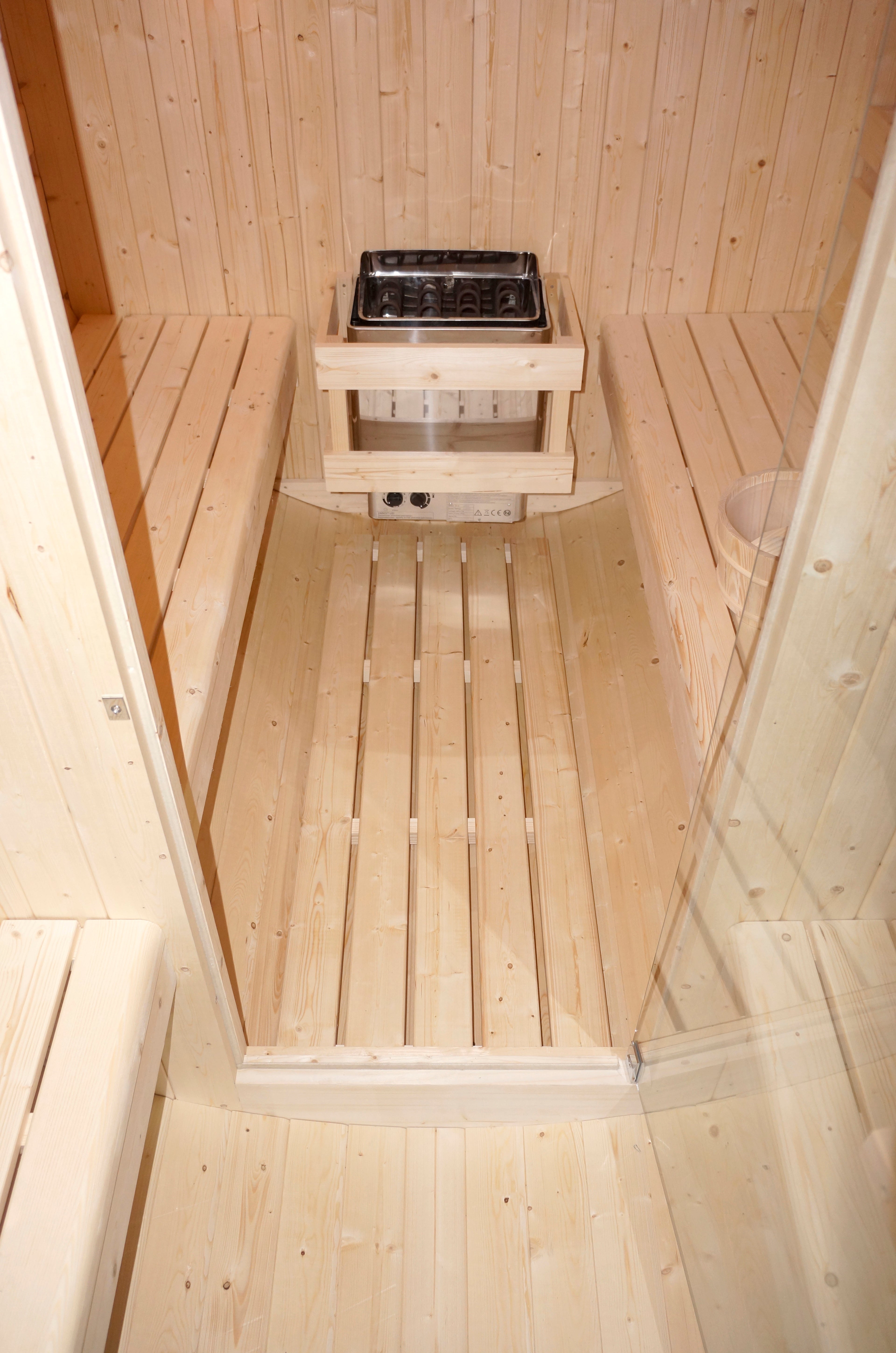 Sanotechnik - BERGEN Außensauna für 4 Personen 189x220x191,5 cm