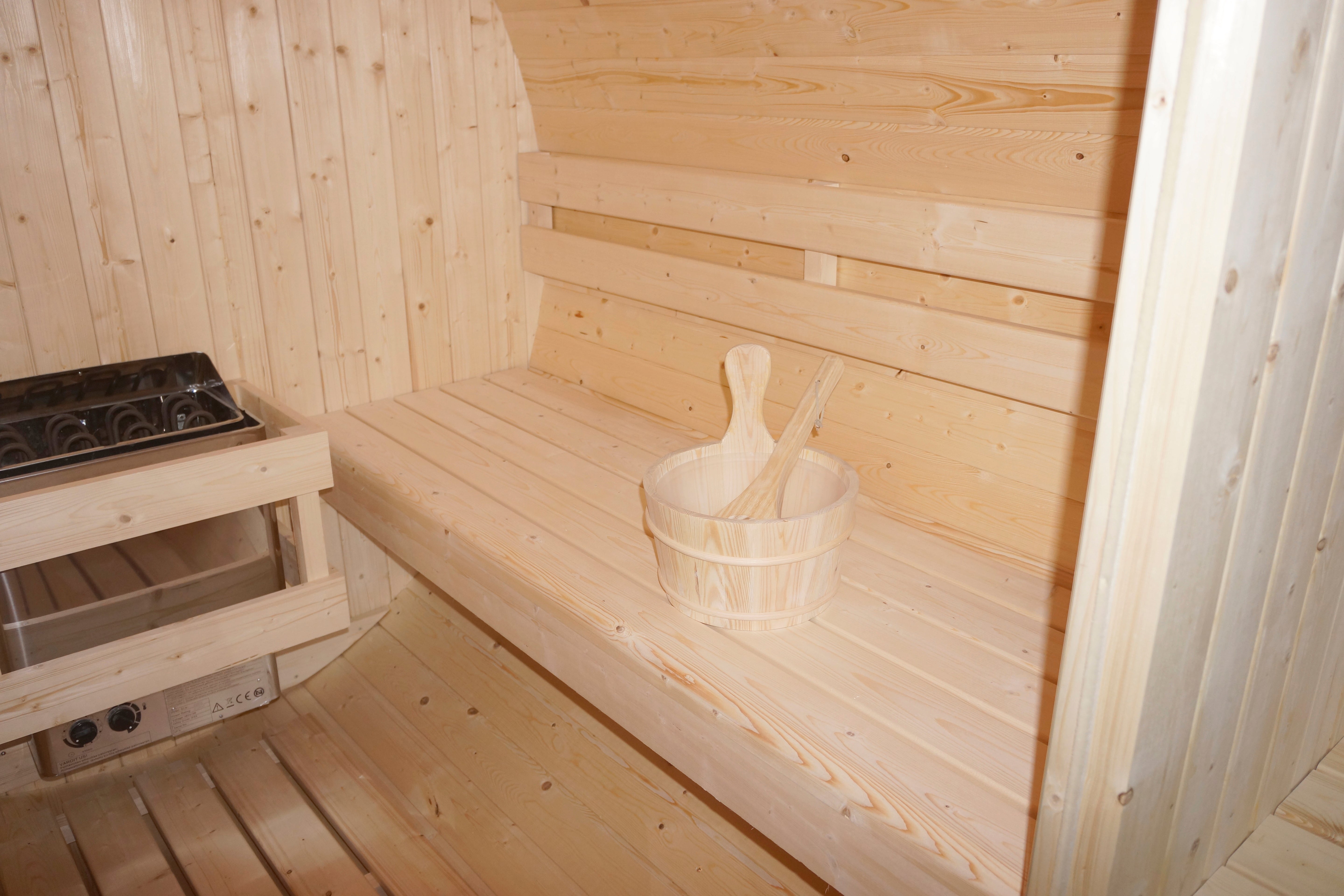 Sanotechnik - BERGEN Außensauna für 4 Personen 189x220x191,5 cm