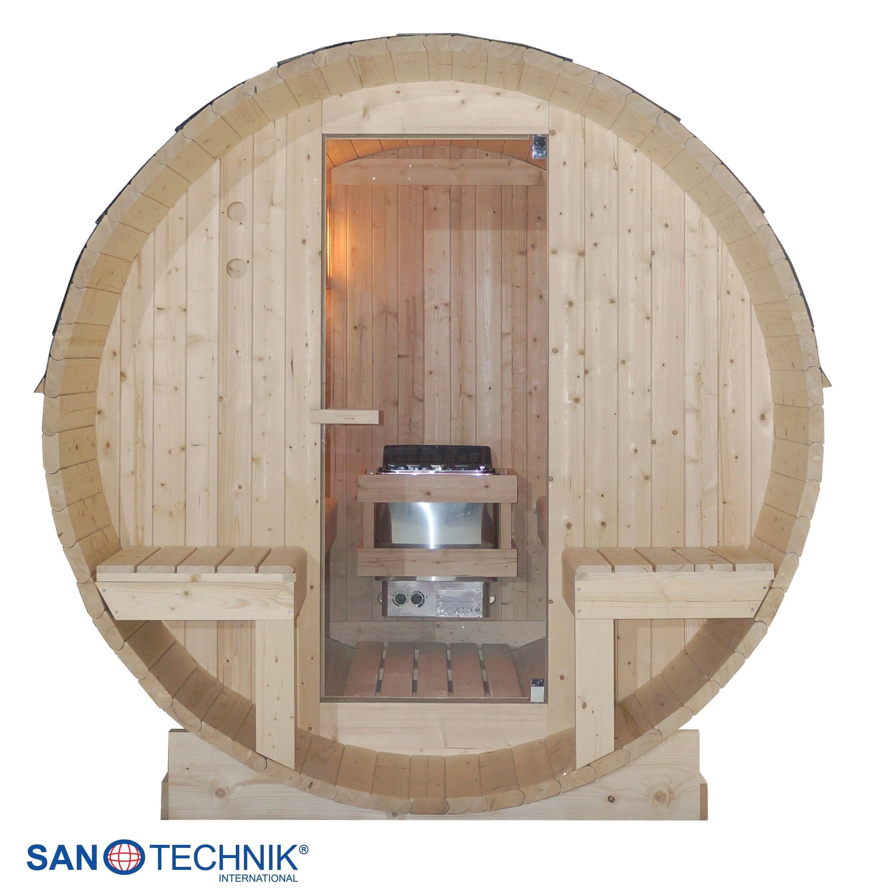 Sanotechnik - BERGEN Außensauna für 4 Personen 189x220x191,5 cm