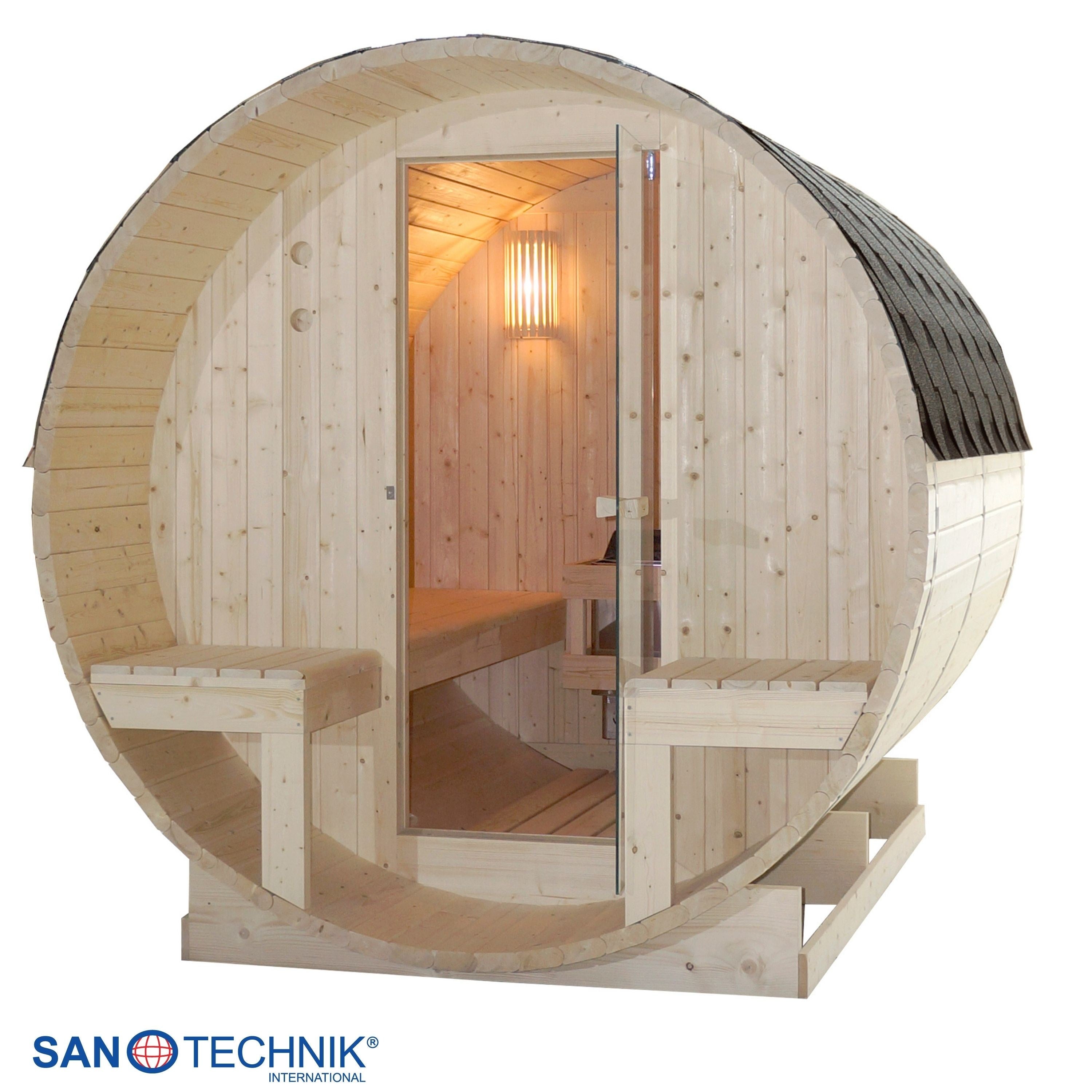 Sanotechnik - BERGEN Außensauna für 4 Personen 189x220x191,5 cm