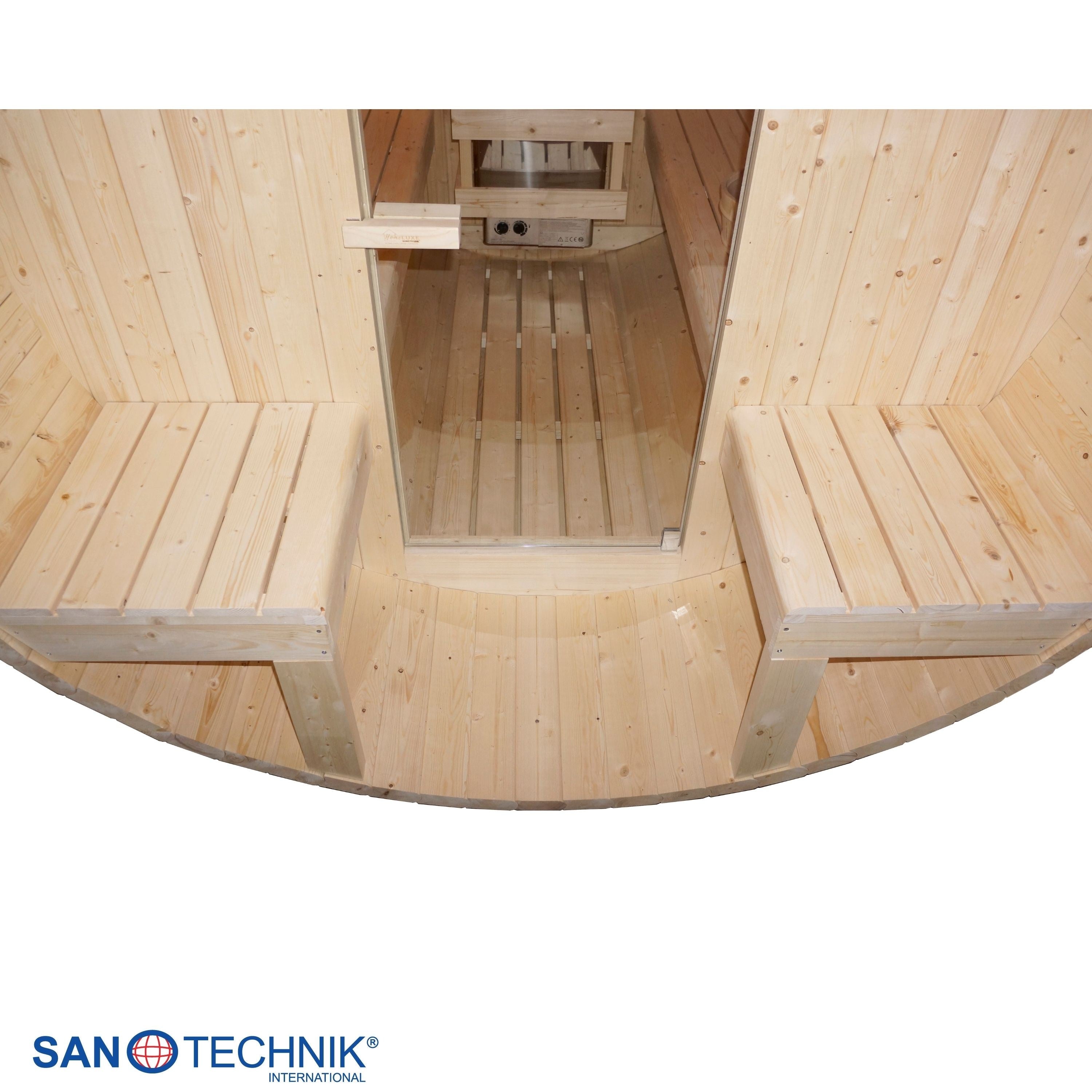 Sanotechnik - BERGEN Außensauna für 4 Personen 189x220x191,5 cm