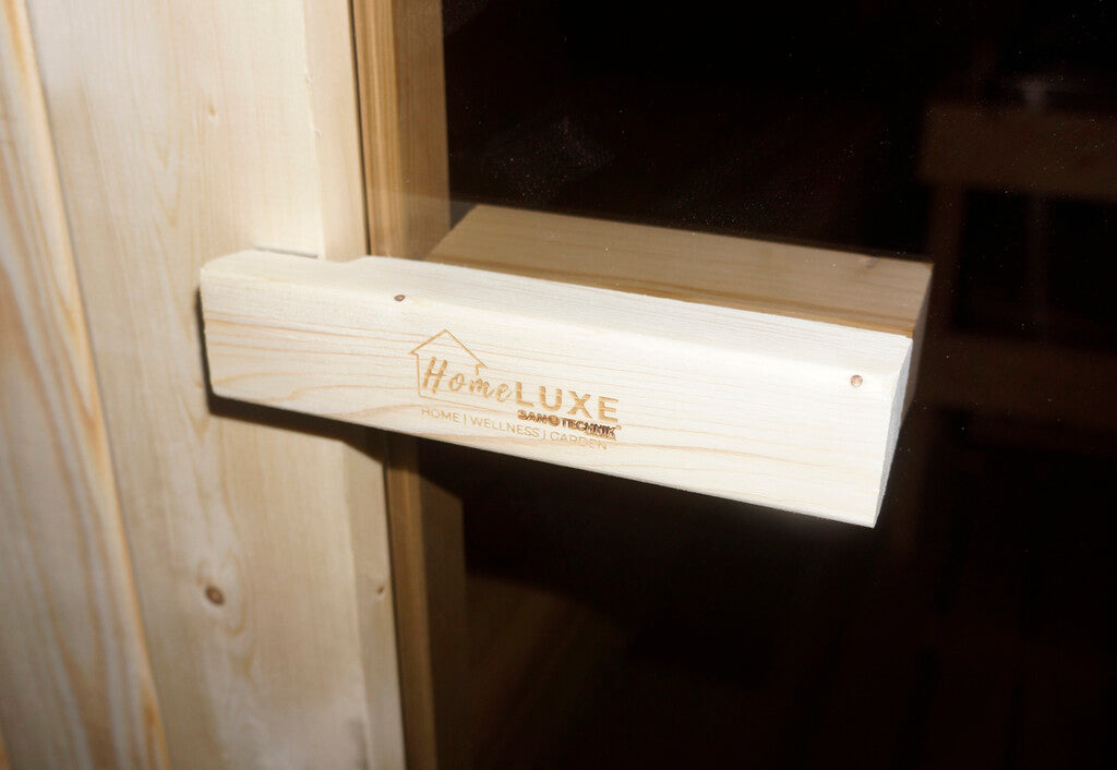 Sanotechnik - NYBORG M Außensauna für 4 Personen 194,2x204,9x194,9  cm