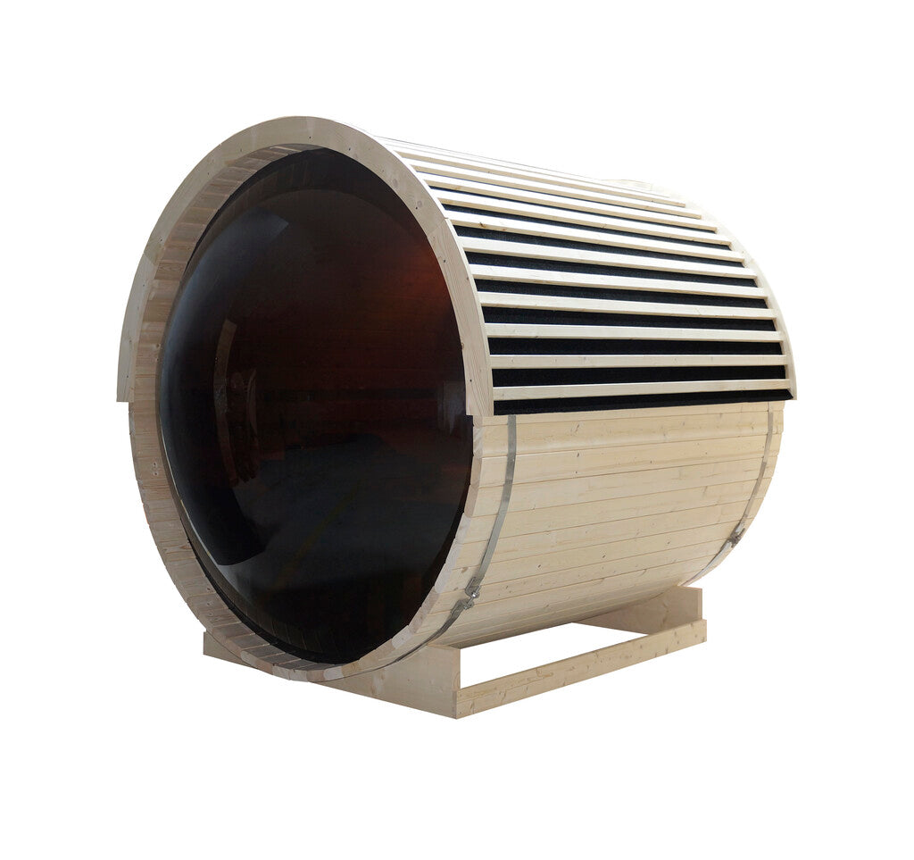 Sanotechnik - NYBORG M Außensauna für 4 Personen 194,2x204,9x194,9  cm