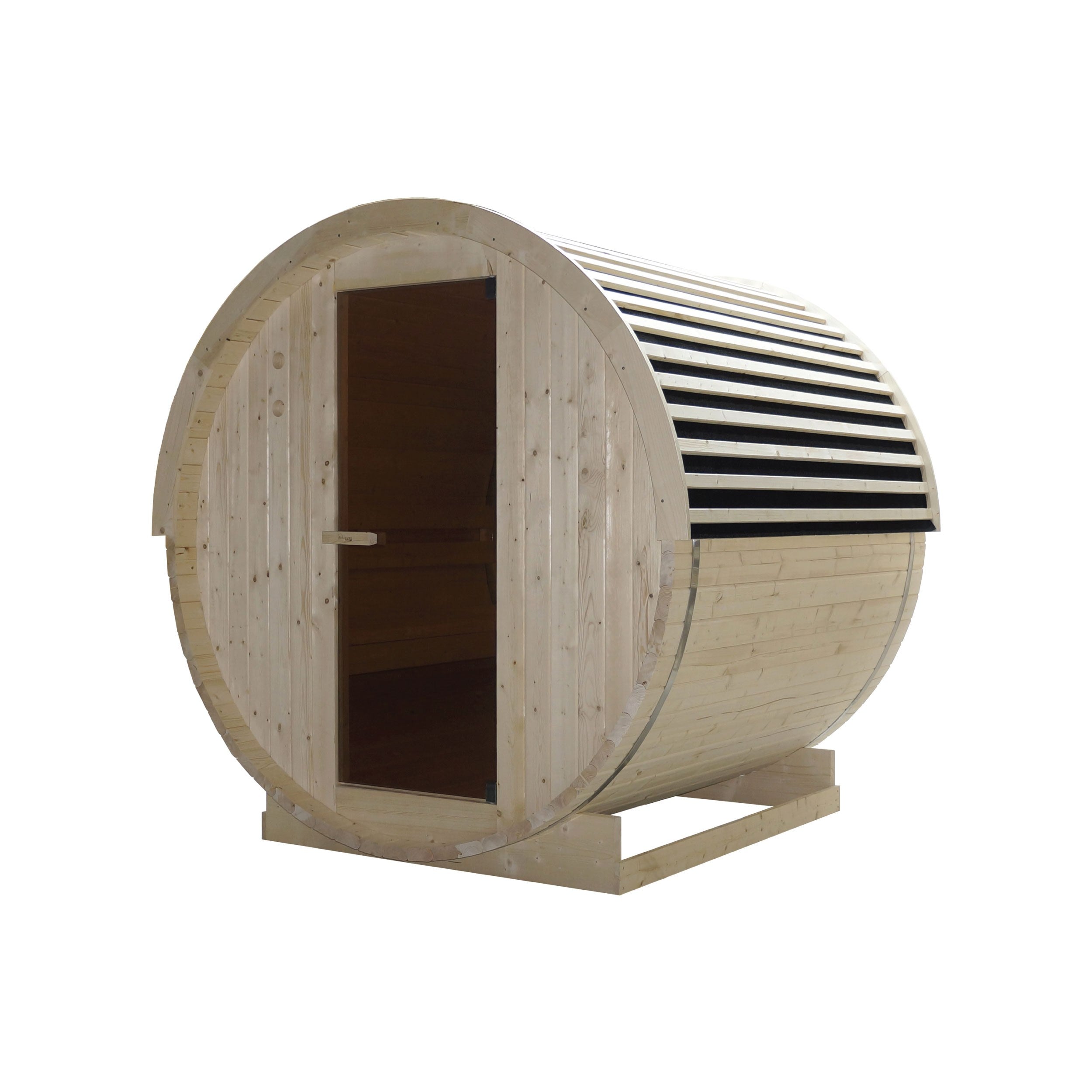 Sanotechnik - NYBORG M Außensauna für 4 Personen 194,2x204,9x194,9  cm