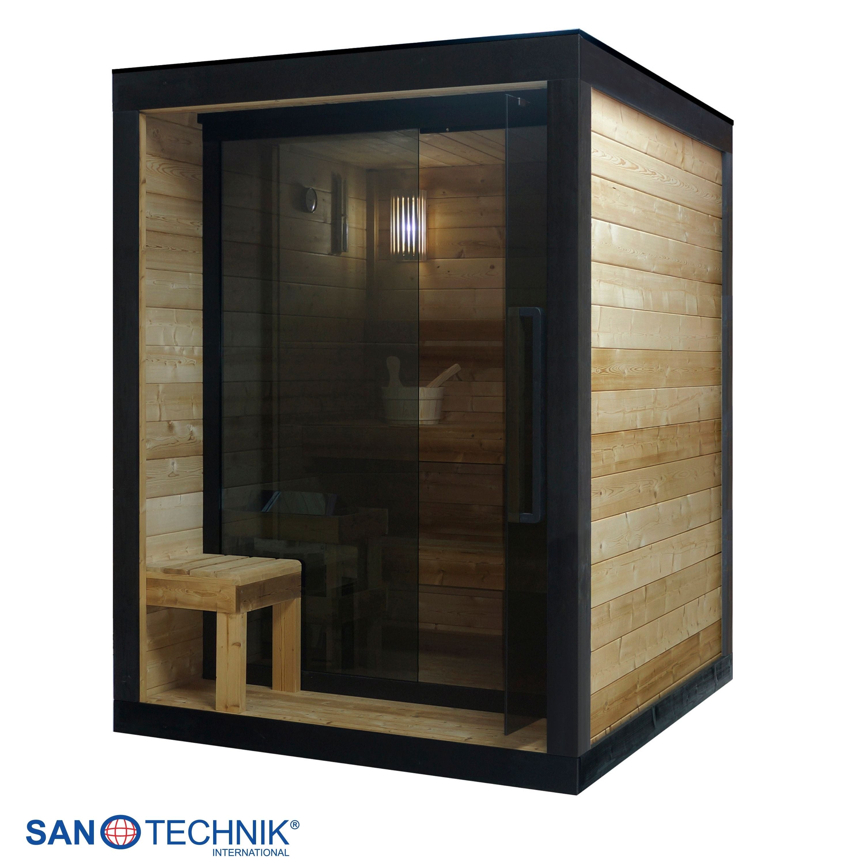 Sanotechnik - NORA M - Außensauna für 2-3 personen 161,2x183,6x220,0 cm