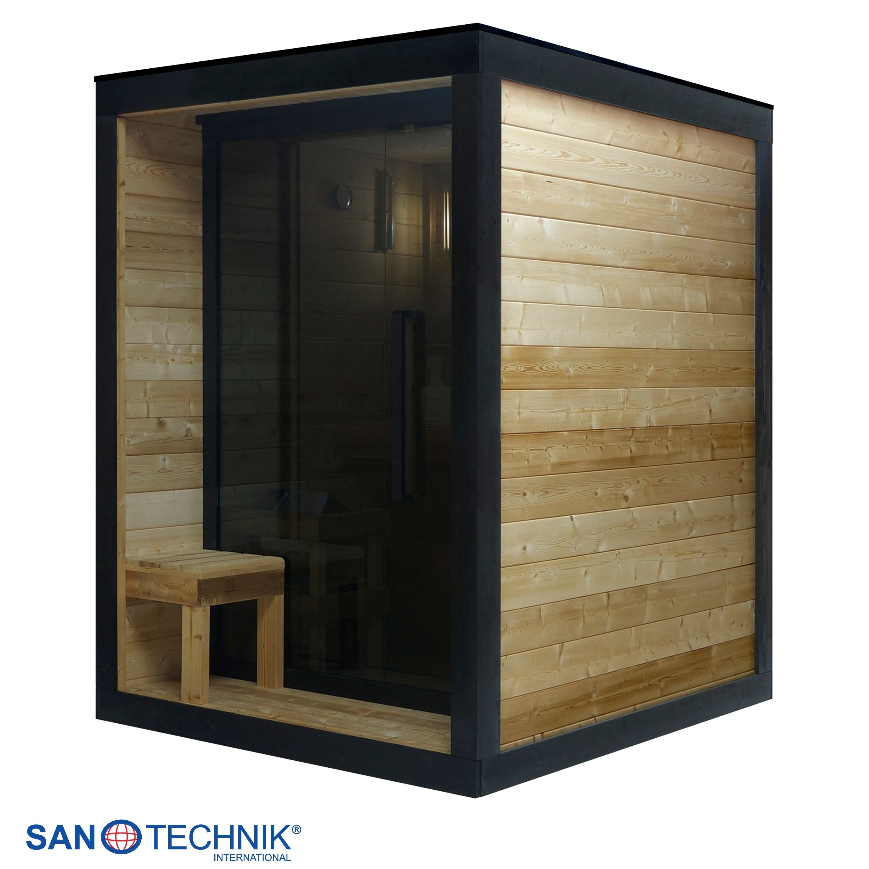 Sanotechnik - NORA M - Außensauna für 2-3 personen 161,2x183,6x220,0 cm